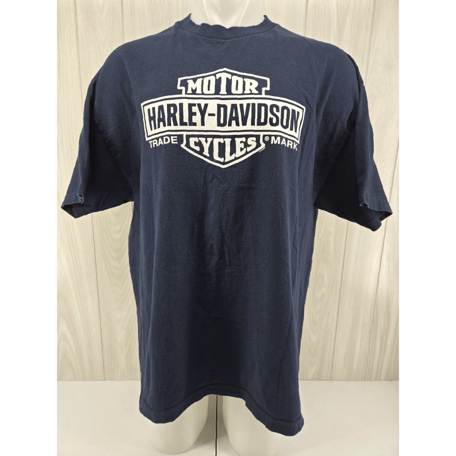 Harley Davidson Harley-Davidson T-Shirt Louisville Kentucky 2XL Mens Blue 2 Sided Graphic Print Crew Neck Short Sleeve Vintage No Size US XXL / EU 58 / 5 - 2 Thumbnail