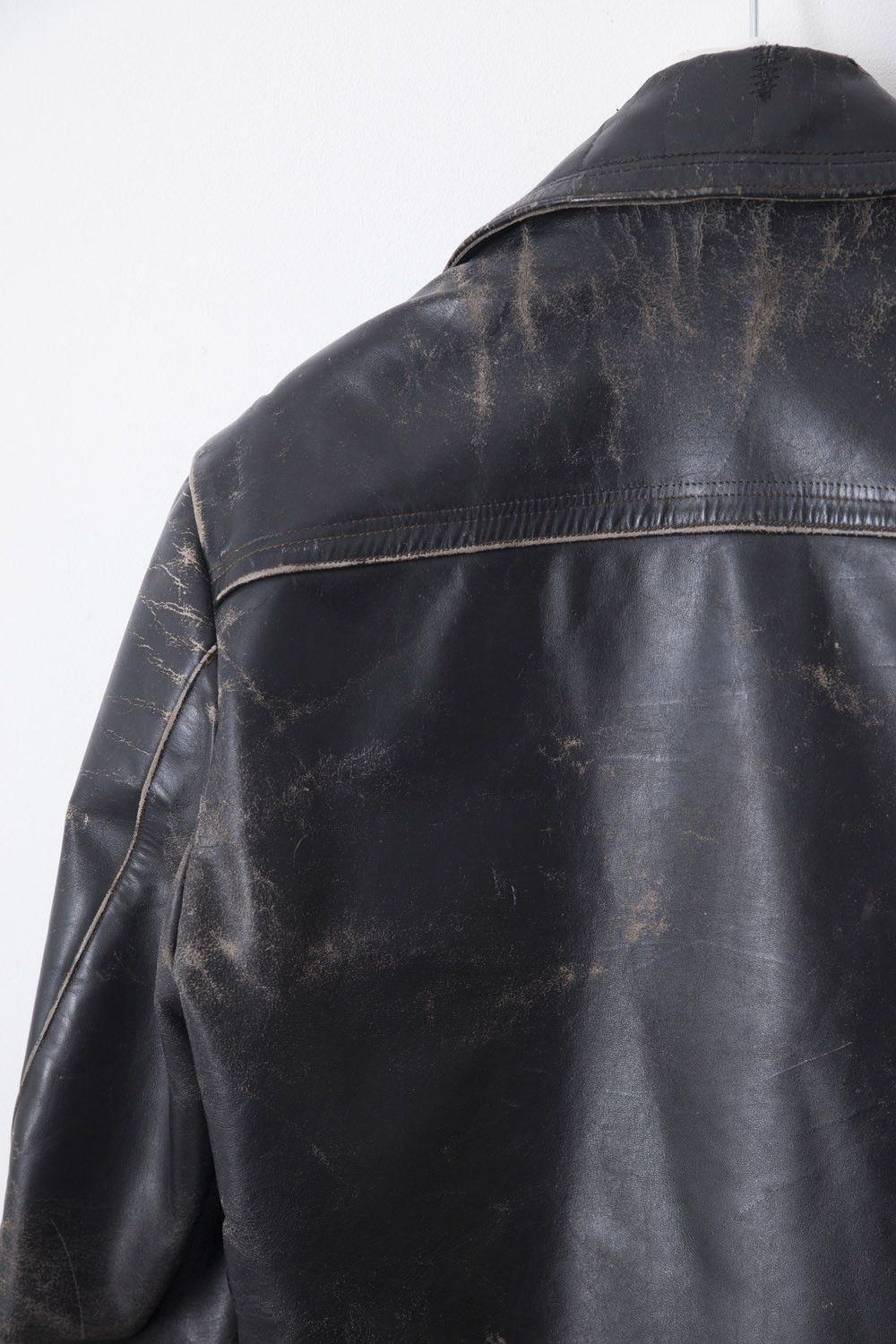 Vintage Vintage 1960's German leather biker jacket Size US M / EU 48-50 / 2 - 4 Thumbnail