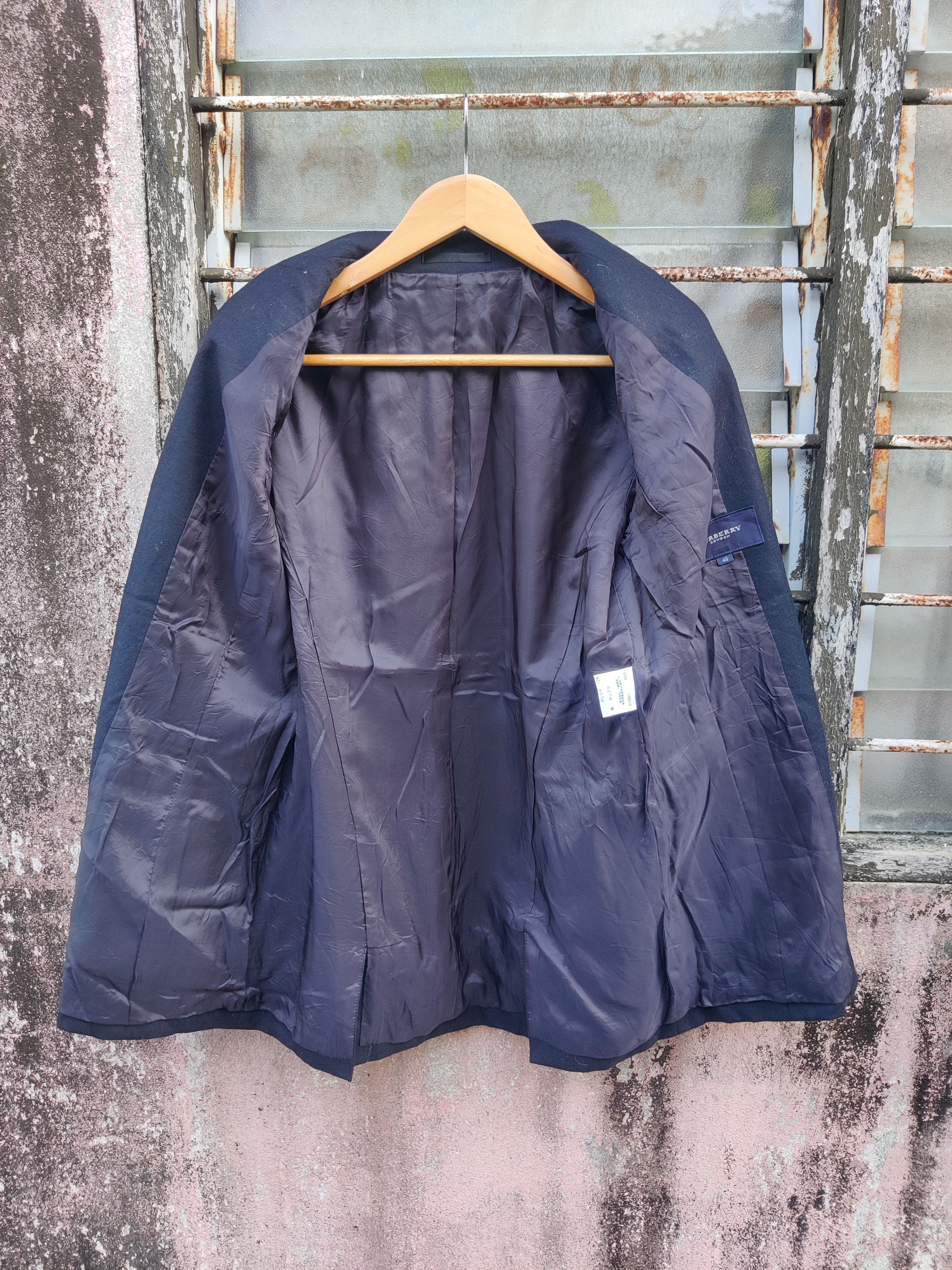 Burberry Vintage Luxury Burberry London Wool Cashmere Jacket Size US S / EU 44-46 / 1 - 9 Thumbnail