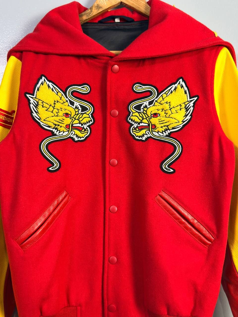 Opening Ceremony Opening Ceremony China Global Varsity Leather Jacket Size US S / EU 44-46 / 1 - 4 Thumbnail