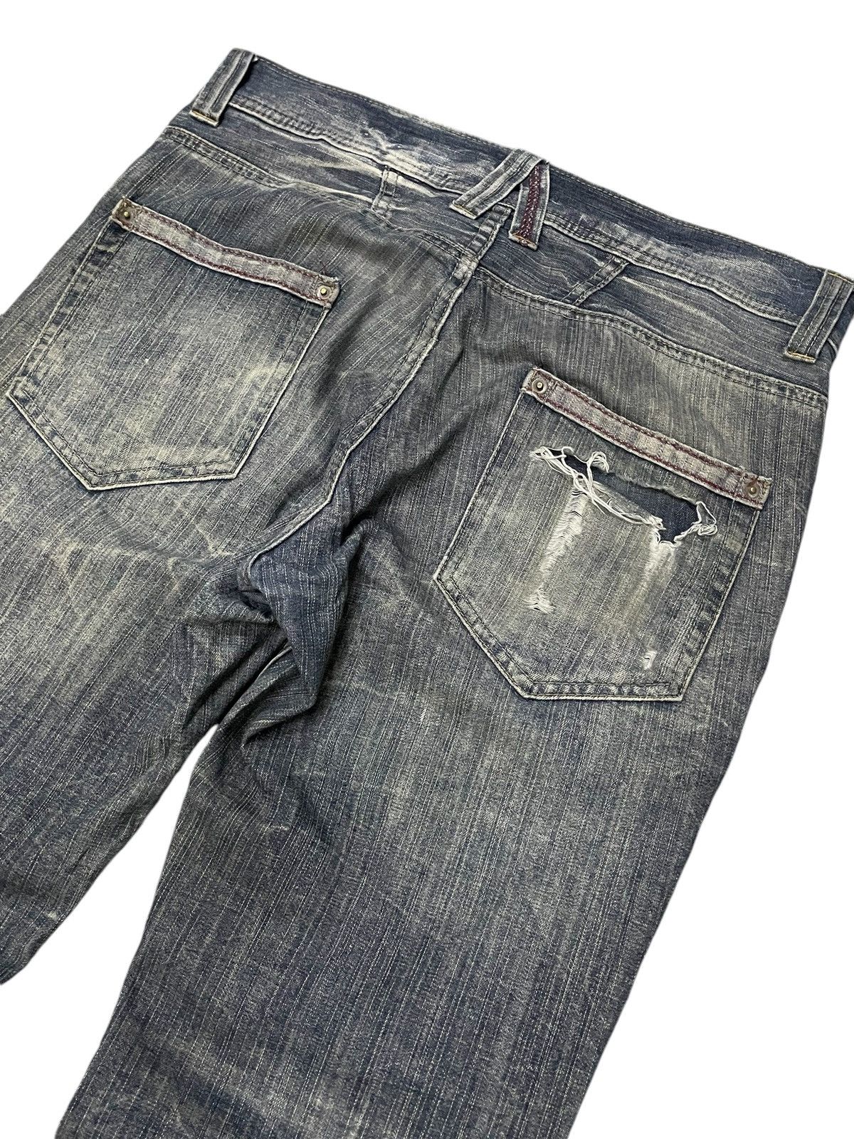 Japanese Brand × PPFM × semanticdesign Valleta Japan Honeycomb Mud Wash Jeans Size US 33 - 10 Thumbnail