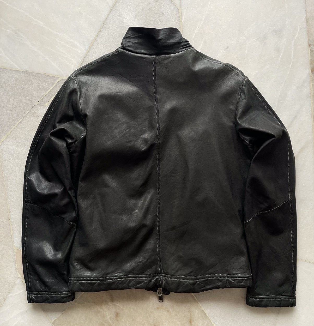 Giorgio Brato Giorgio Brato Vera Pelle Leather Jacket Size US S / EU 44-46 / 1 - 7 Thumbnail