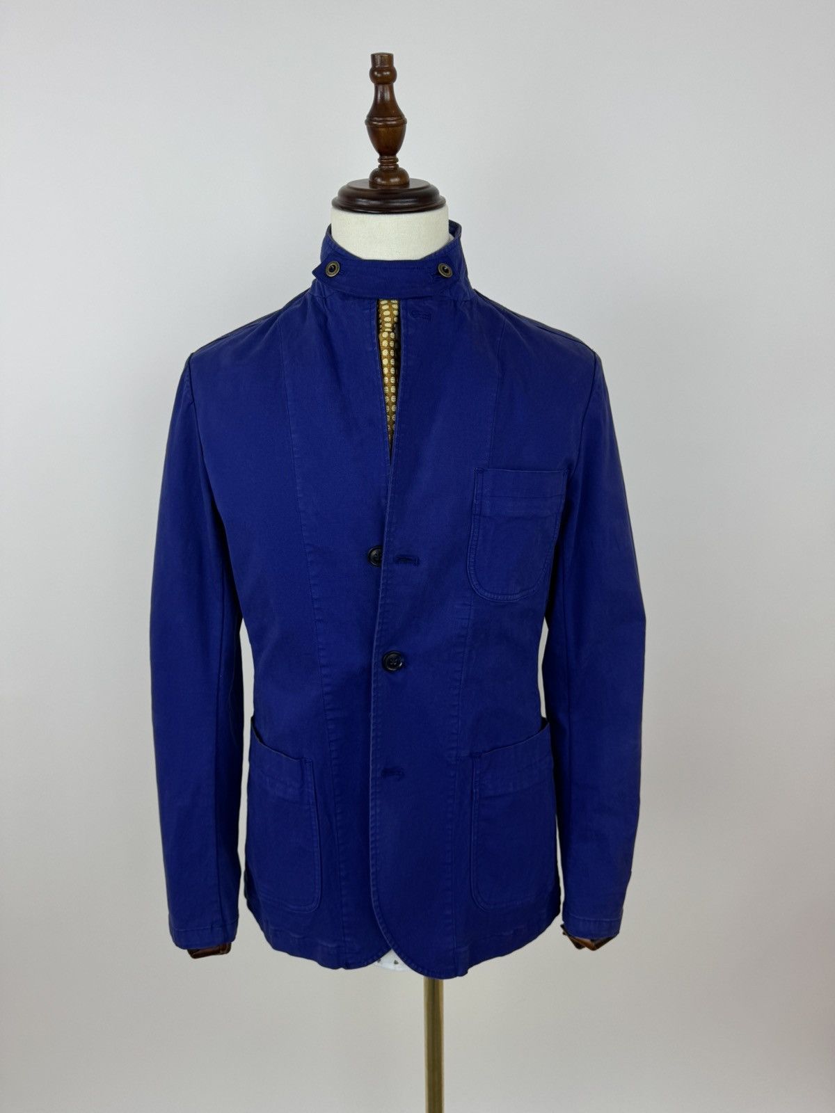 Scotch & Soda Scotch Soda B30 blazer workwear Marine sports Navy jacket Size 38R - 2 Thumbnail
