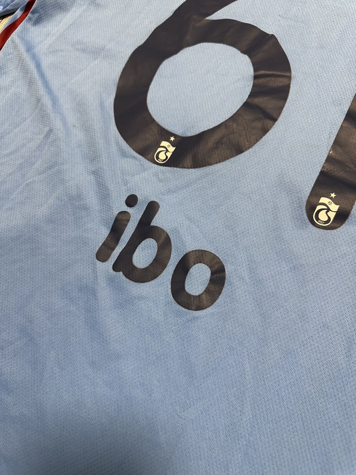 Nike Nike Trabzonspor 2012 #61 IBO Home Football Soccer Jersey Size US M / EU 48-50 / 2 - 8 Thumbnail