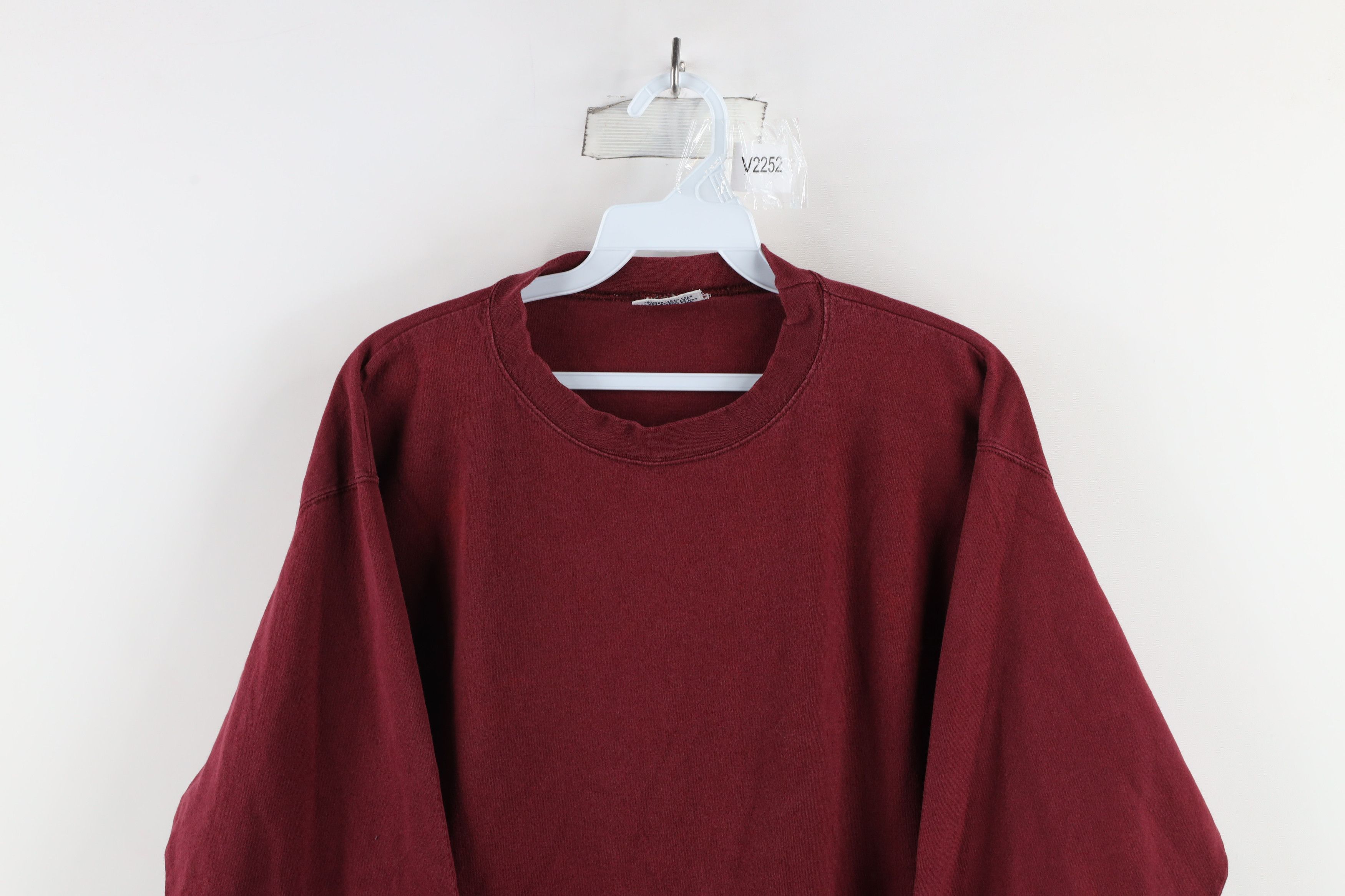 Vintage Vintage 90s Streetwear Heavyweight Long Sleeve T-Shirt USA Size US M / EU 48-50 / 2 - 2 Thumbnail