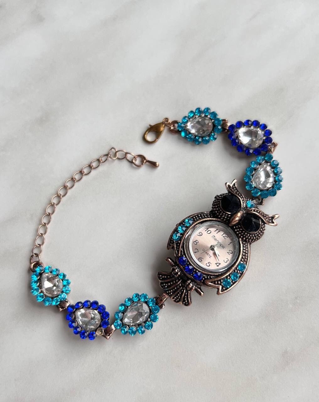 Japanese Brand × Vintage Vintage 🦉 Owl Japanese style futuristic Steel Watch Size ONE SIZE - 6 Thumbnail