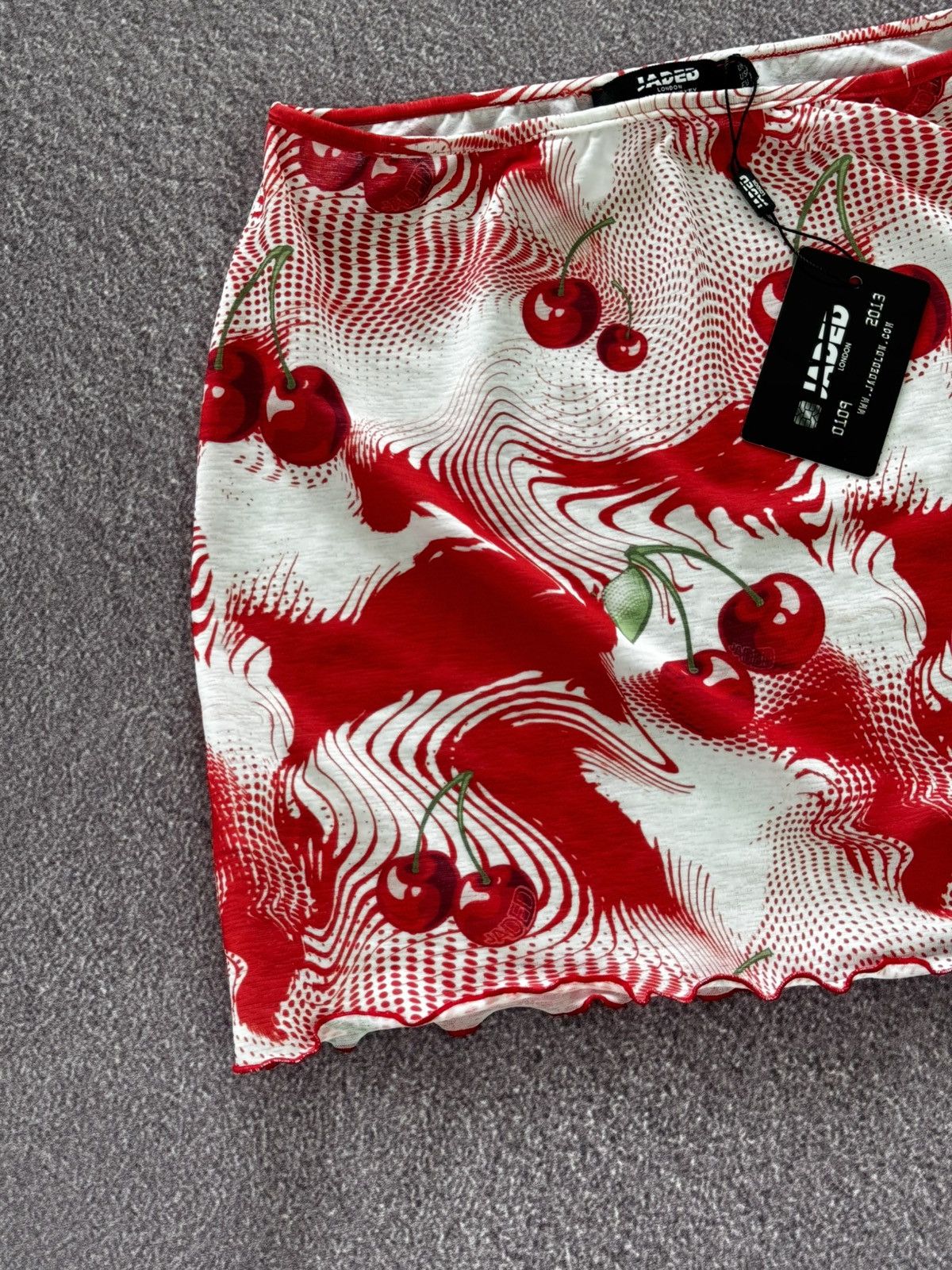 Jaded London Jaded London Y2K Cherry Dot Print Mini Skirt Size 32" / US 10 / IT 46 - 7 Thumbnail