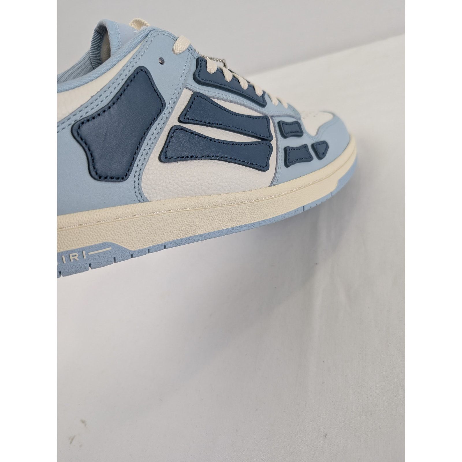 Amiri o1rshd1 Skel Top Low / Skeleton Low Top Sneakers Baby Blue Size US 12 / EU 45 - 12 Thumbnail