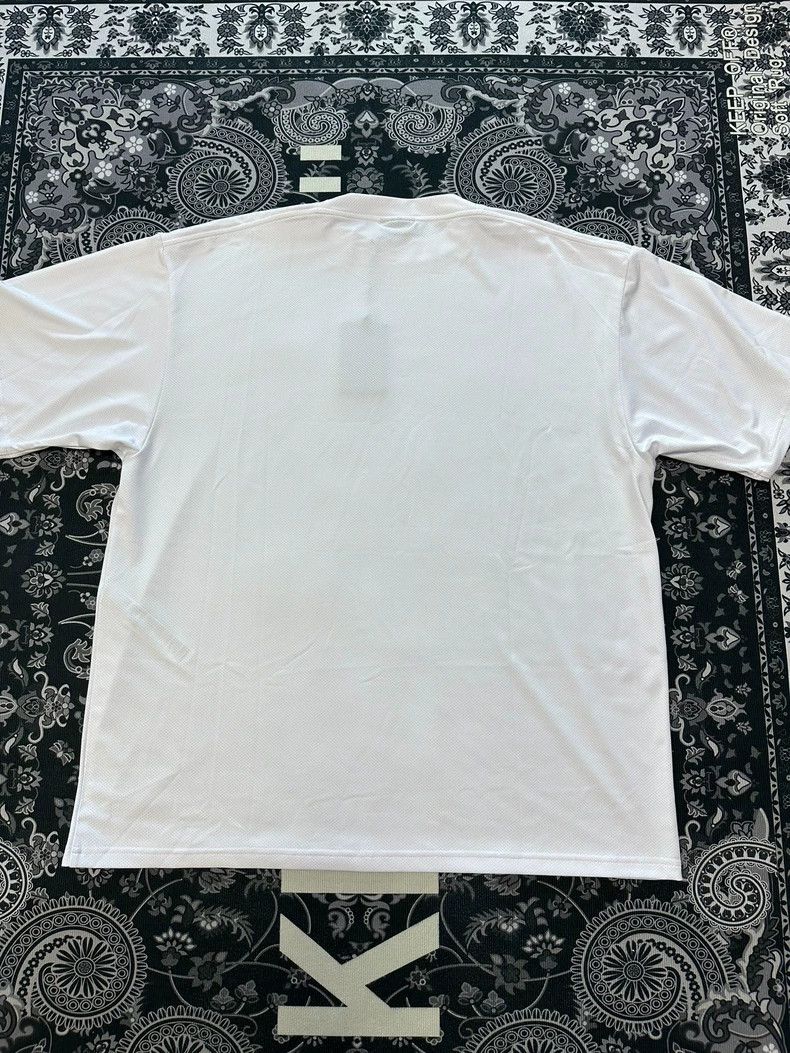 Other Balenciaga Mesh breathable small logo print white short sl Size US M / EU 48-50 / 2 - 2 Thumbnail