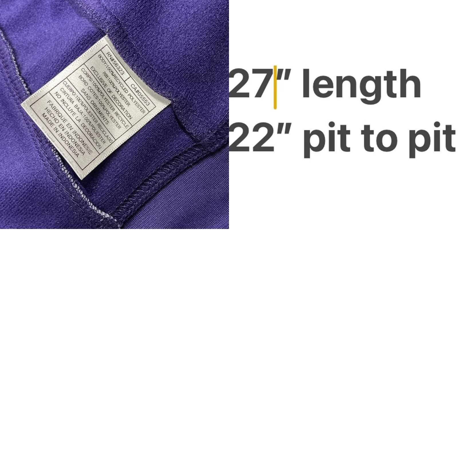 Nike Nike UW University Washington Jacket Women L Purple White Huskies Full Zip STAIN Size L / US 10 / IT 46 - 8 Thumbnail