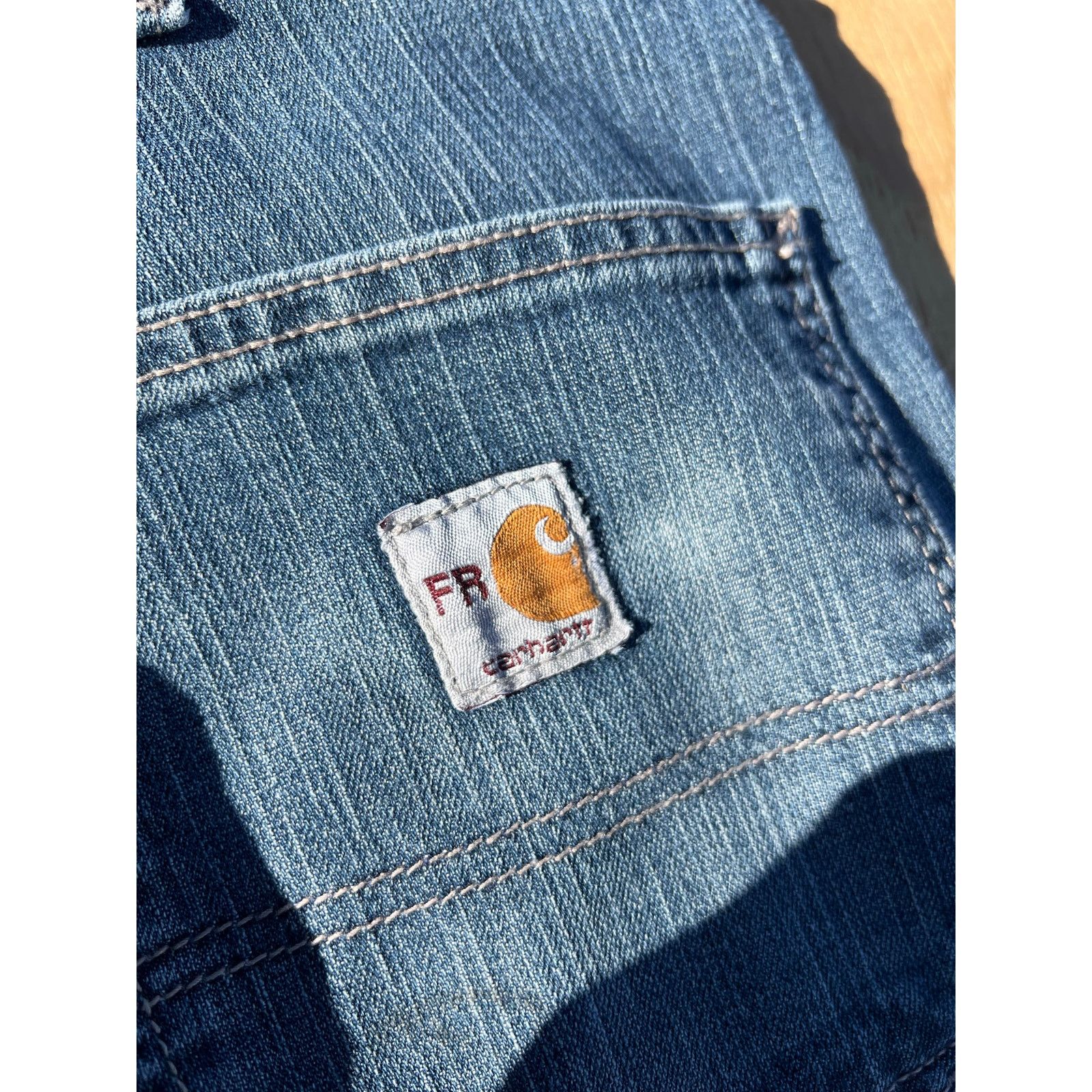 Carhartt Carhartt Jeans Mens 36x30 Blue Denim Carpenter jeans Y2K Size US 36 / EU 52 - 5 Thumbnail