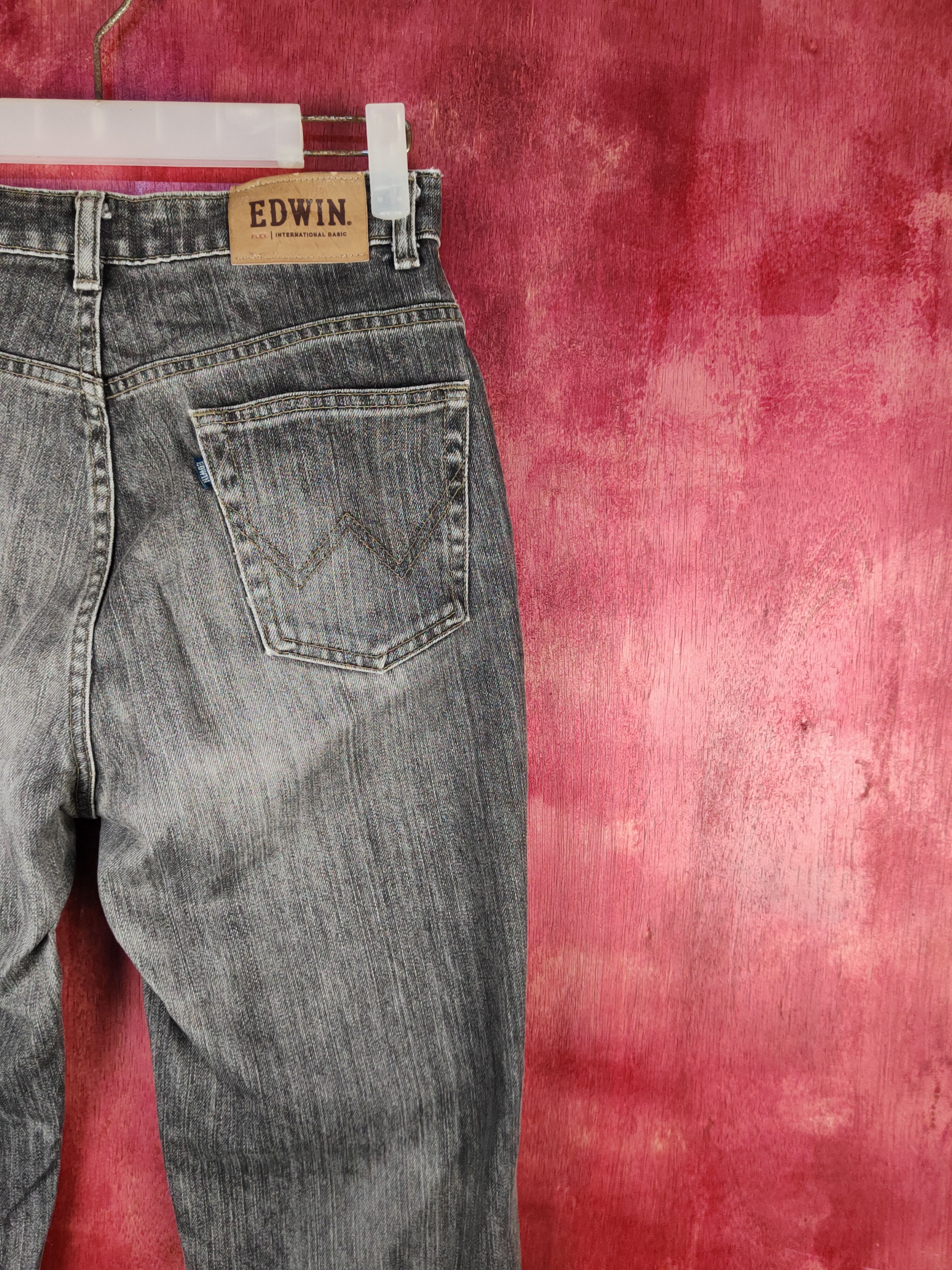 Edwin Edwin Black Faded Multipocket Denim #S1590 Size 27" / US 4 / IT 40 - 12 Thumbnail