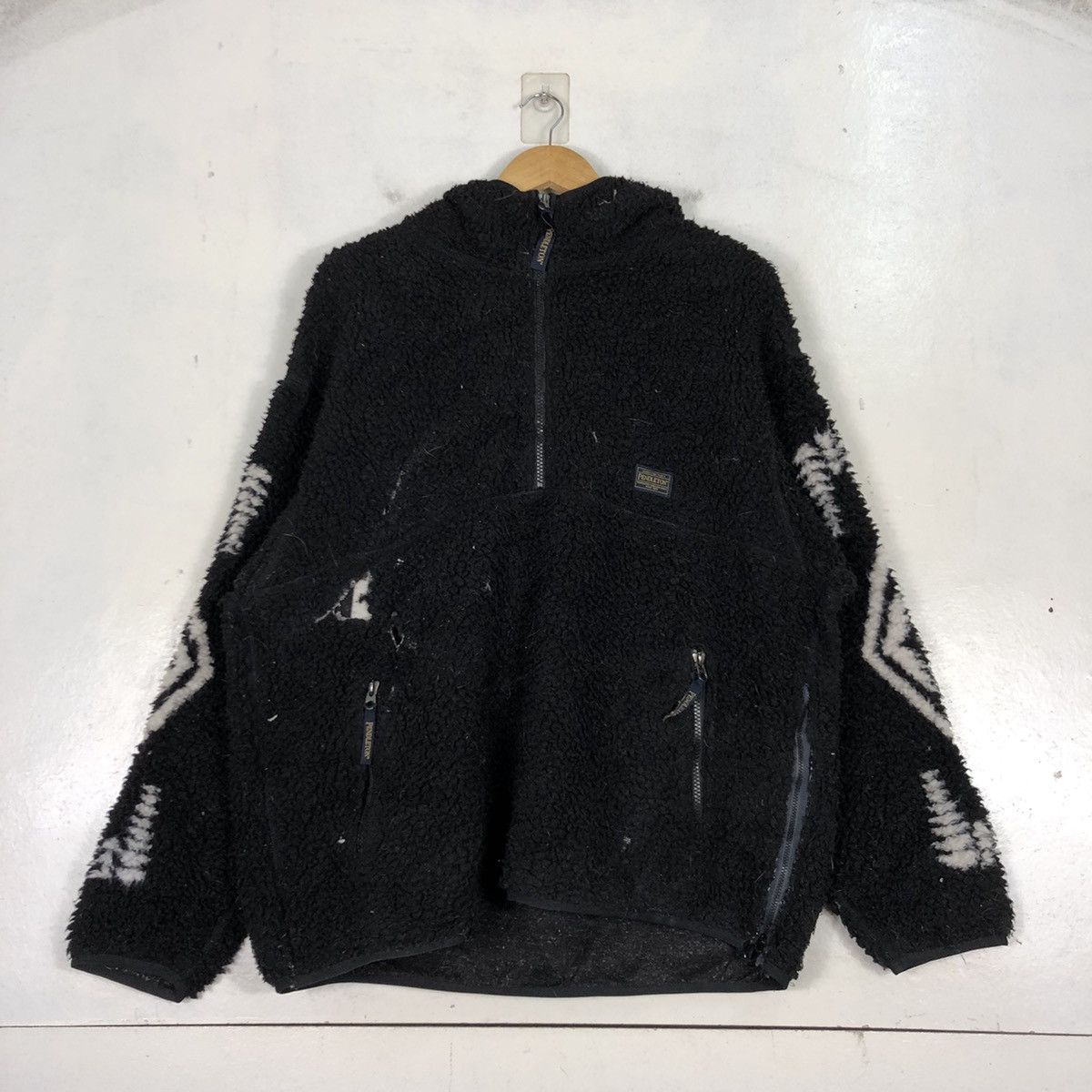 Native × Pendleton × Vintage Pendleton native chimayo navajo fleece distressed jackets Size US XL / EU 56 / 4 - 9 Thumbnail