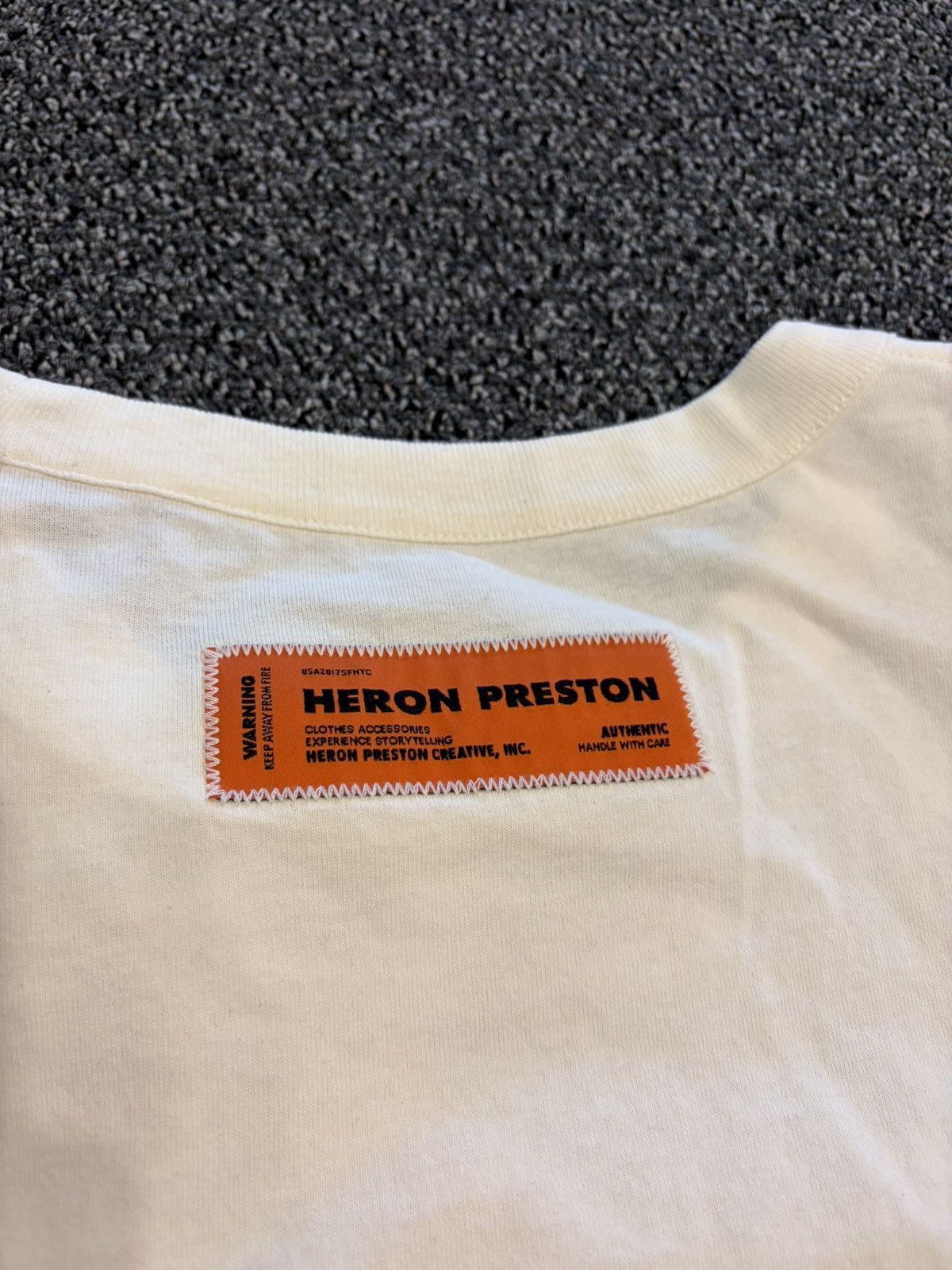 Heron Preston Heron Preston Classic Logo Tee Size US XXL / EU 58 / 5 - 15 Thumbnail