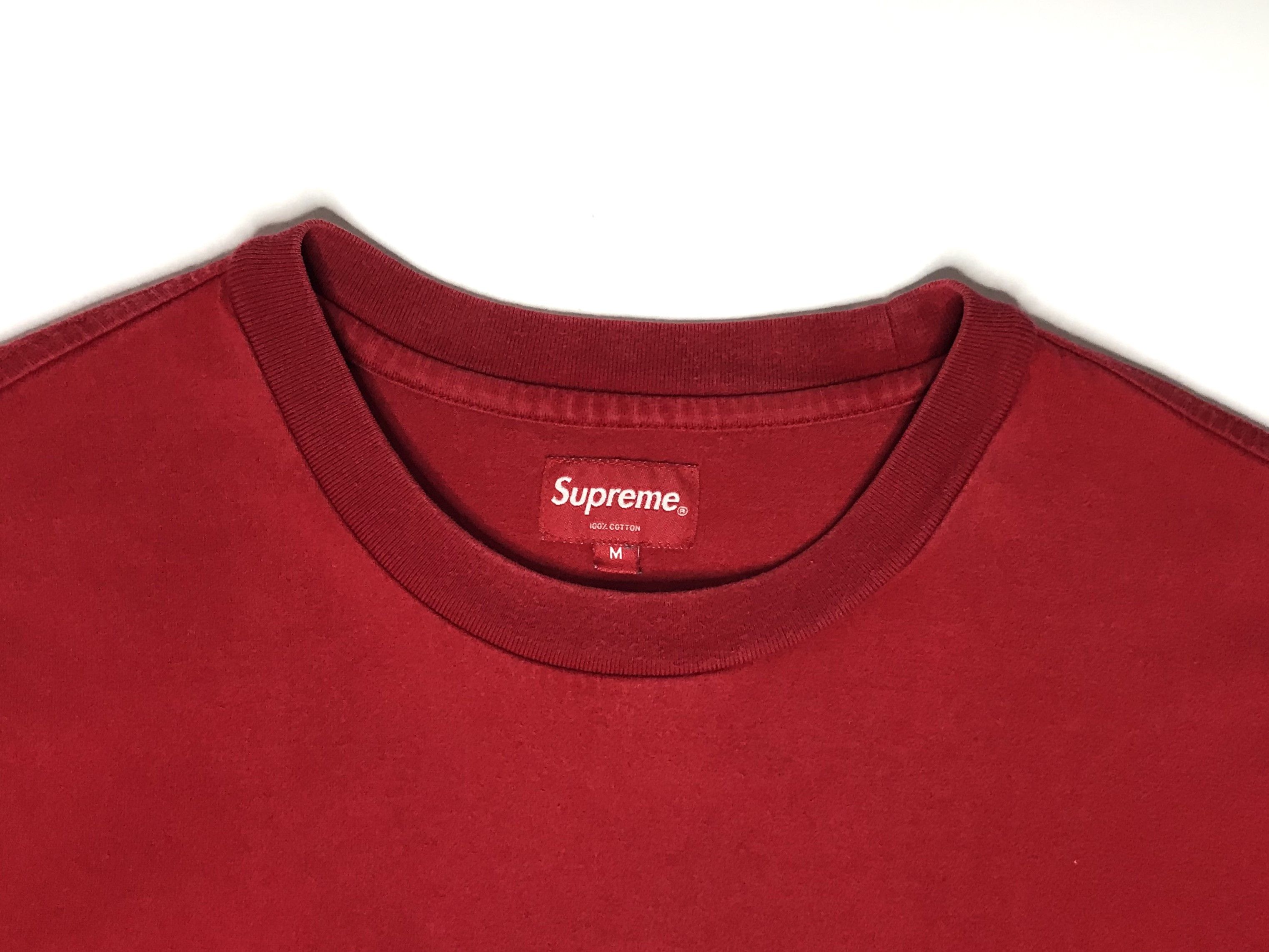 Supreme Supreme International Tee Red Size M Spring/Summer 2020 Size US M / EU 48-50 / 2 - 6 Thumbnail