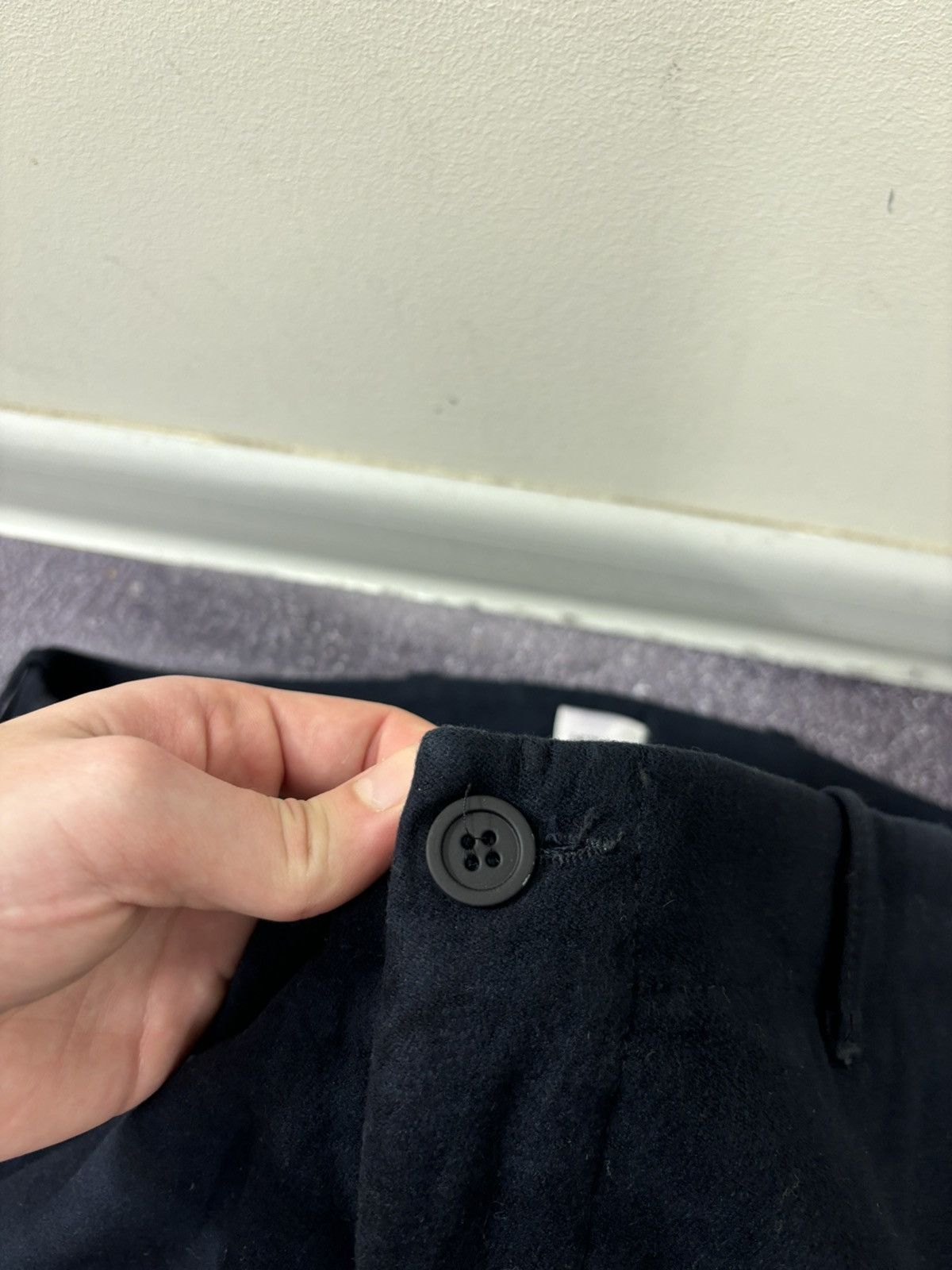 JET SET Jet Set Men’s Viscose Blend Navy Blue Soft Pants Trousers Size US 38 / EU 54 - 7 Thumbnail