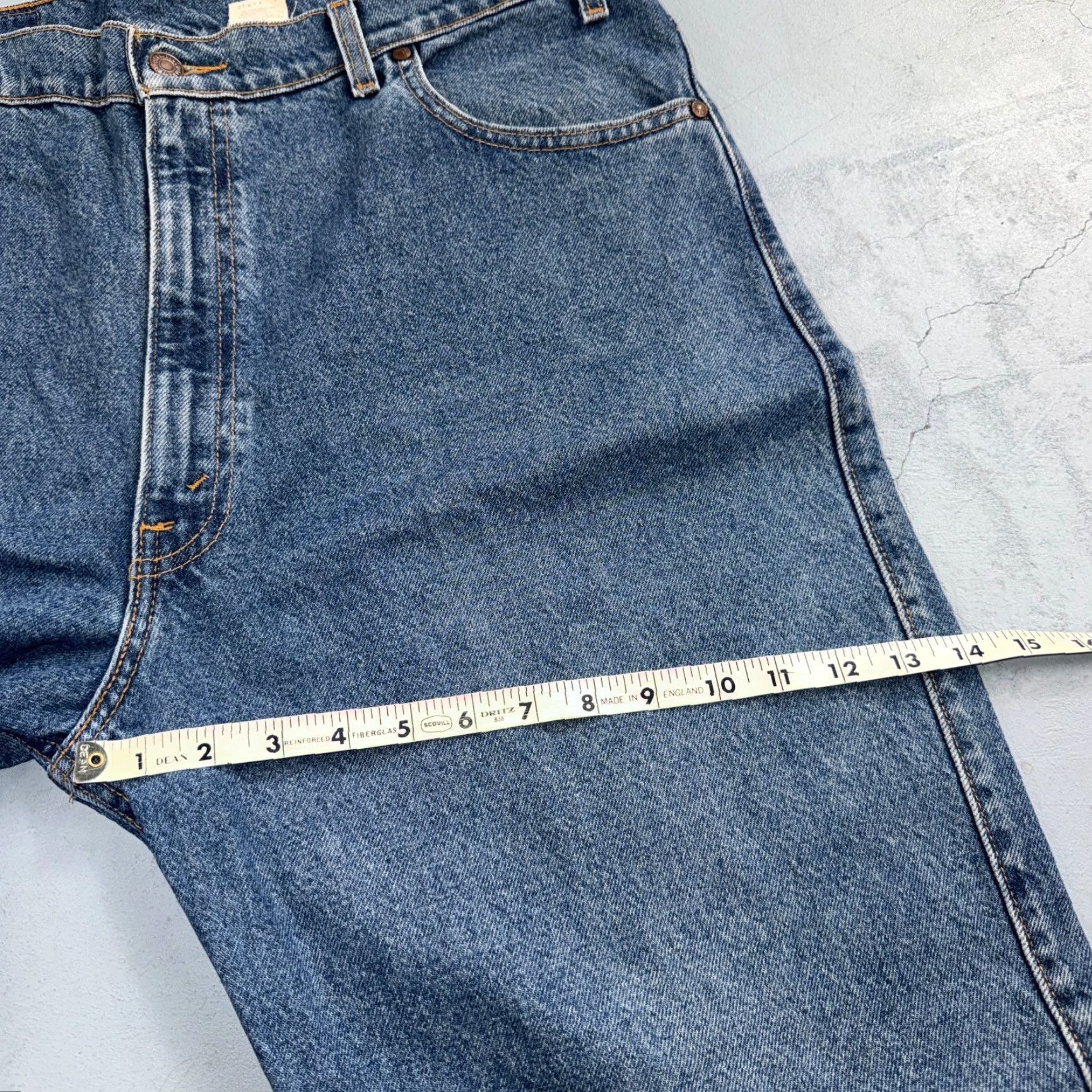 VINTAGE Levi's 540 Relaxed Fit Jeans Blue Med Wash 40x30 90s Mens