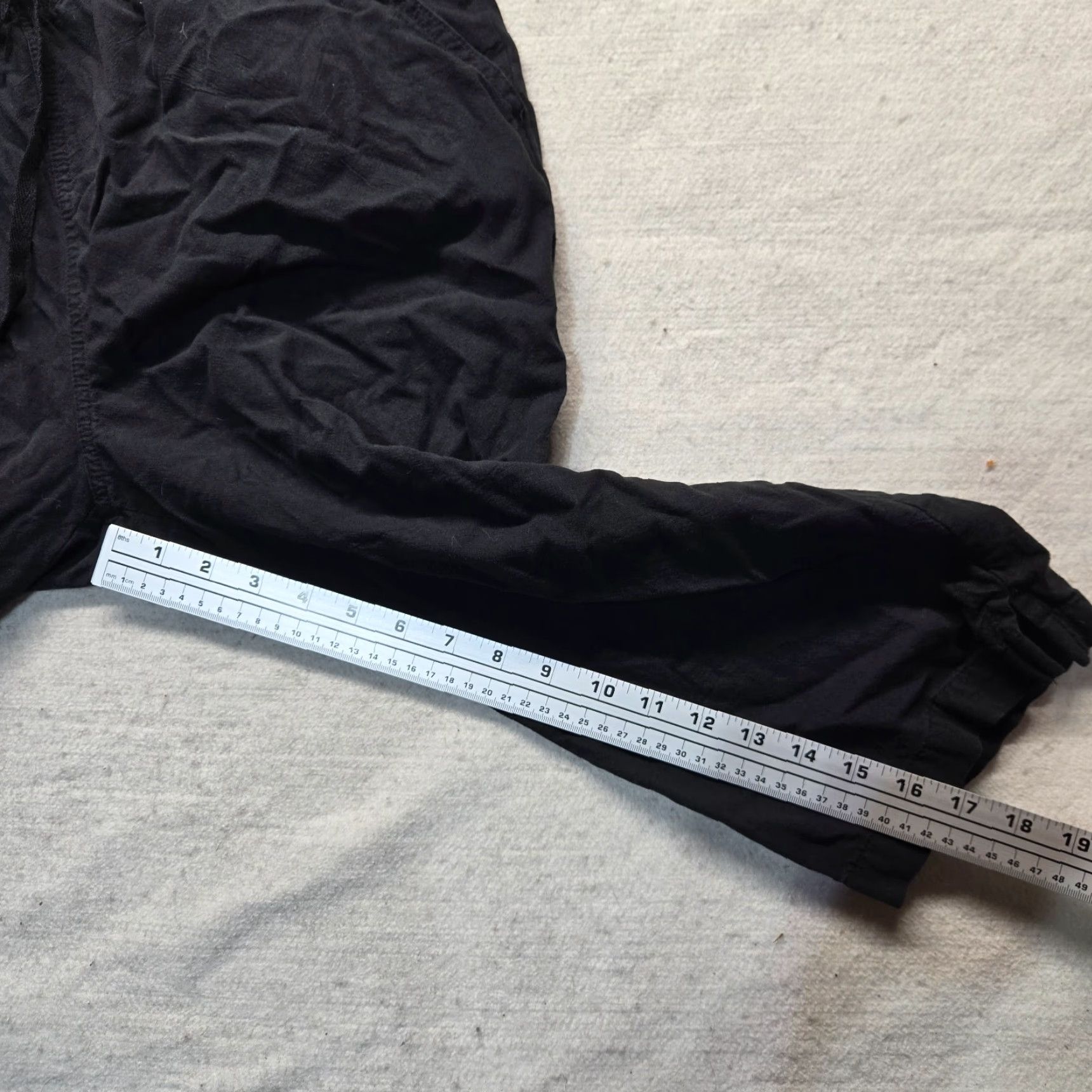 Vintage Kim Rogers Pants Casual Women M Black Straight Adult Medium Size 32" / US 10 / IT 46 - 7 Thumbnail