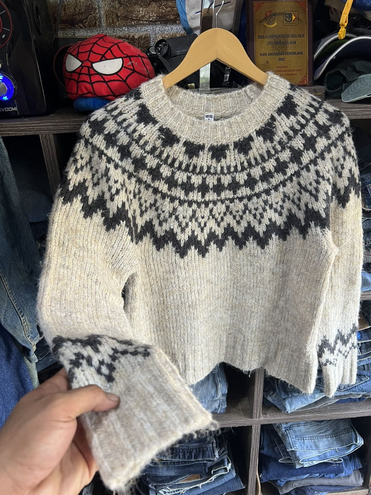 Uniqlo 🔥Uniqlo Printed Knitted Sweaters Size M / US 6-8 / IT 42-44 - 9 Thumbnail