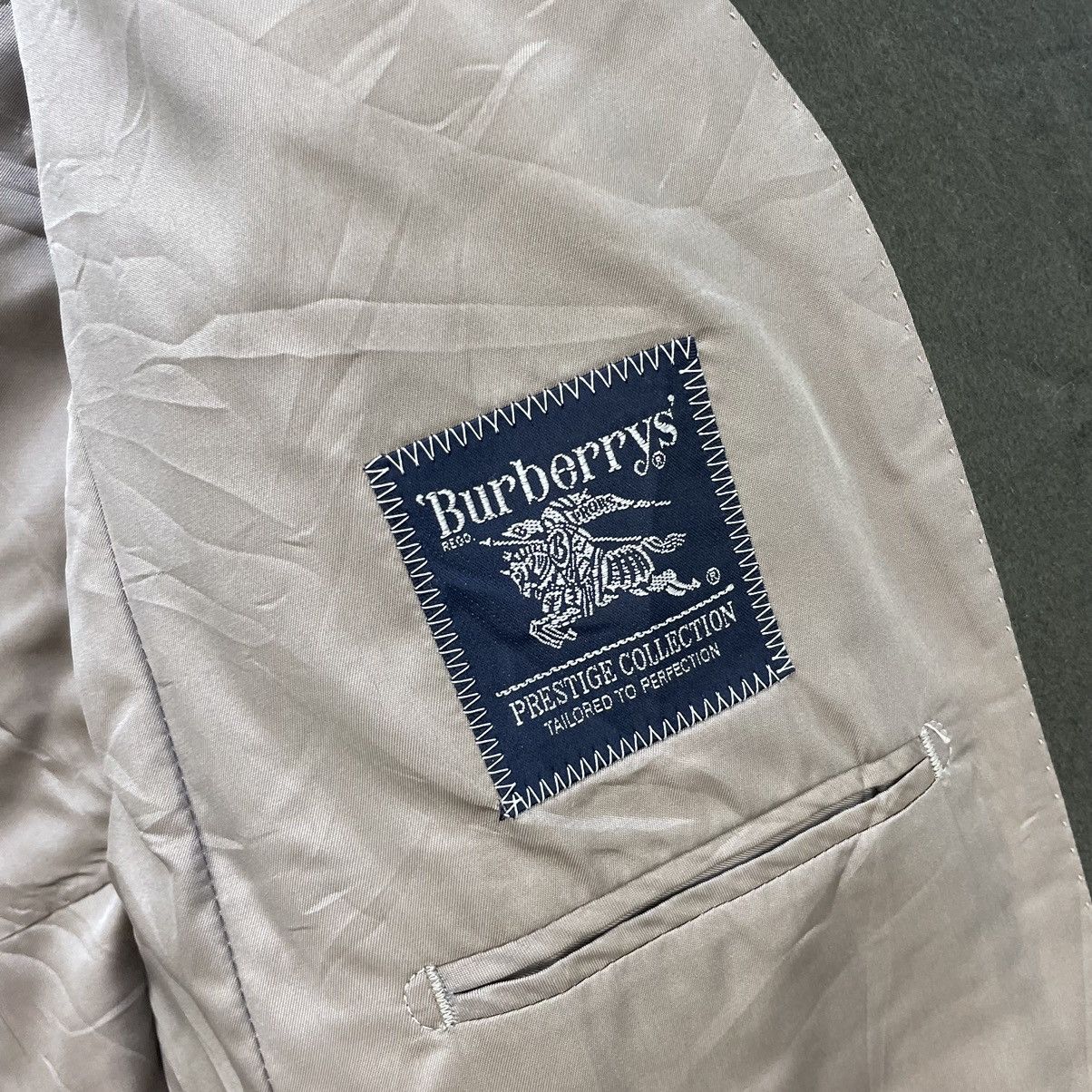 Burberry × Vintage Vintage Burberrys Wool Jacket Size US M / EU 48-50 / 2 - 5 Thumbnail