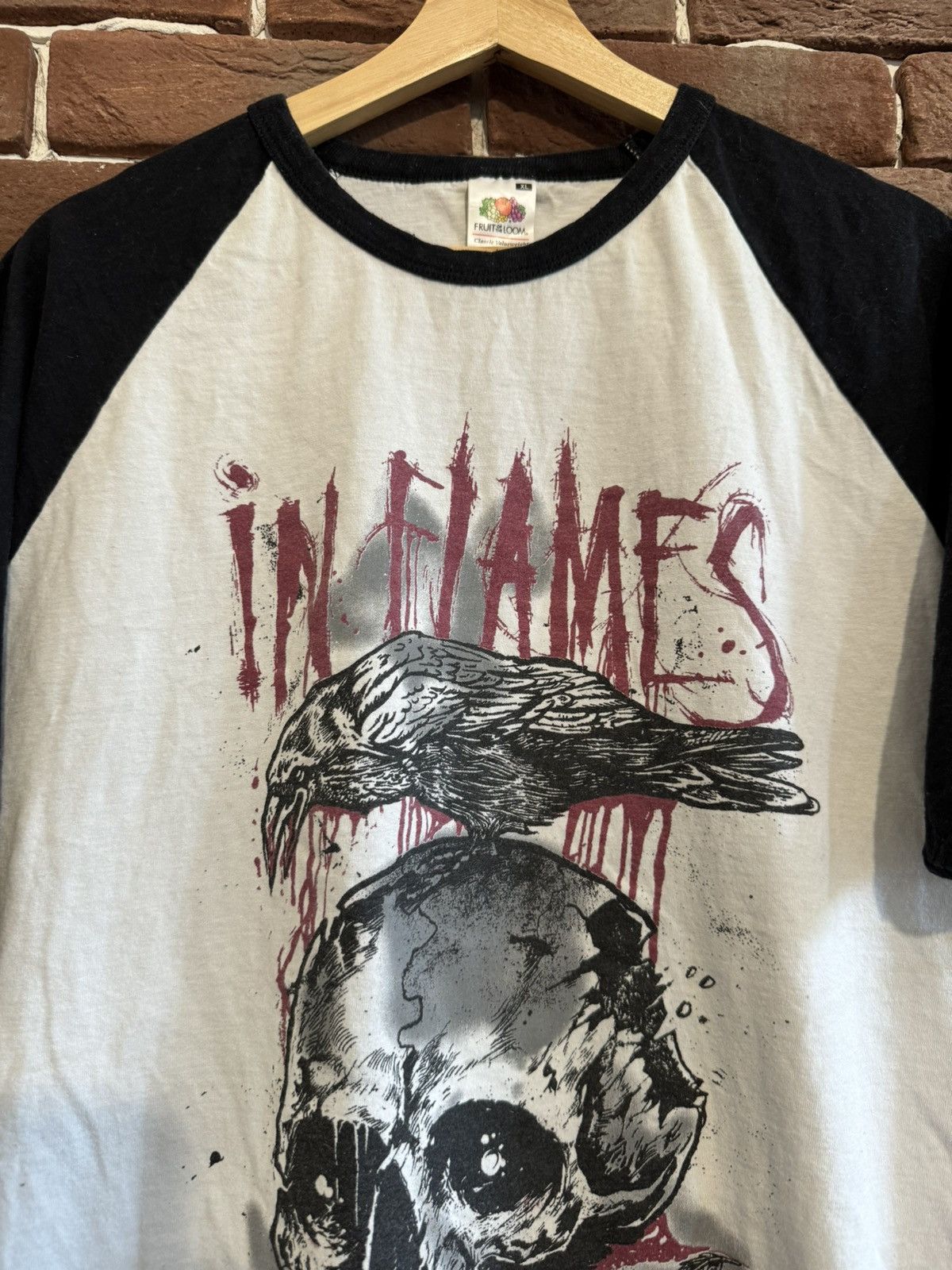 Band Tees RARE VINTAGE Y2K IN FLAMES TOUR RARE METAL ROCK BAND TEE Size US XL / EU 56 / 4 - 4 Thumbnail