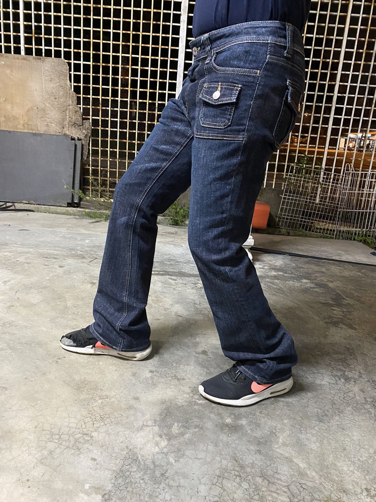Hysteric Glamour × Japanese Brand Flare Jeans Japanese Blue Bush Boot Cut Denim Size US 31 - 18 Thumbnail