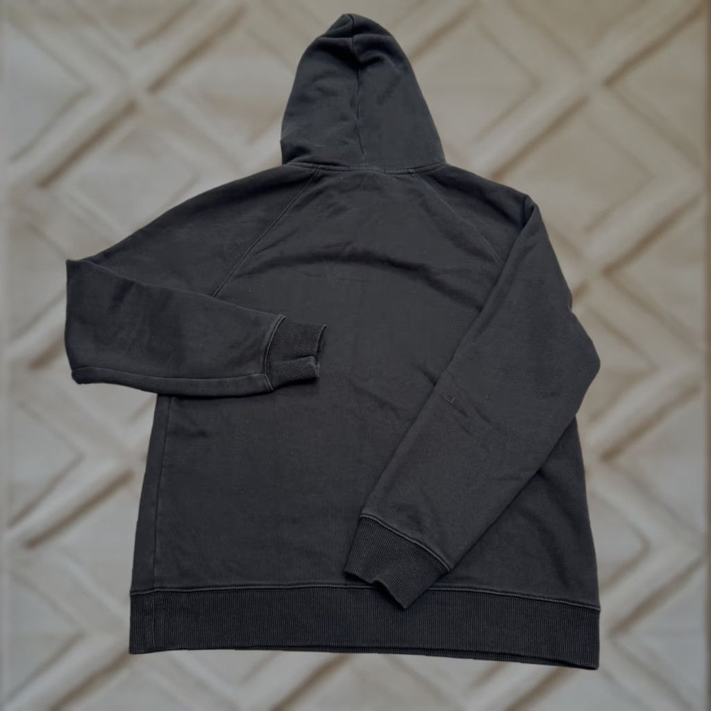 Vintage O.N.S Hoodie Pullover Sweatshirt Mens Medium Black Polycotton Raglan Sleeve Size US M / EU 48-50 / 2 - 1 Thumbnail