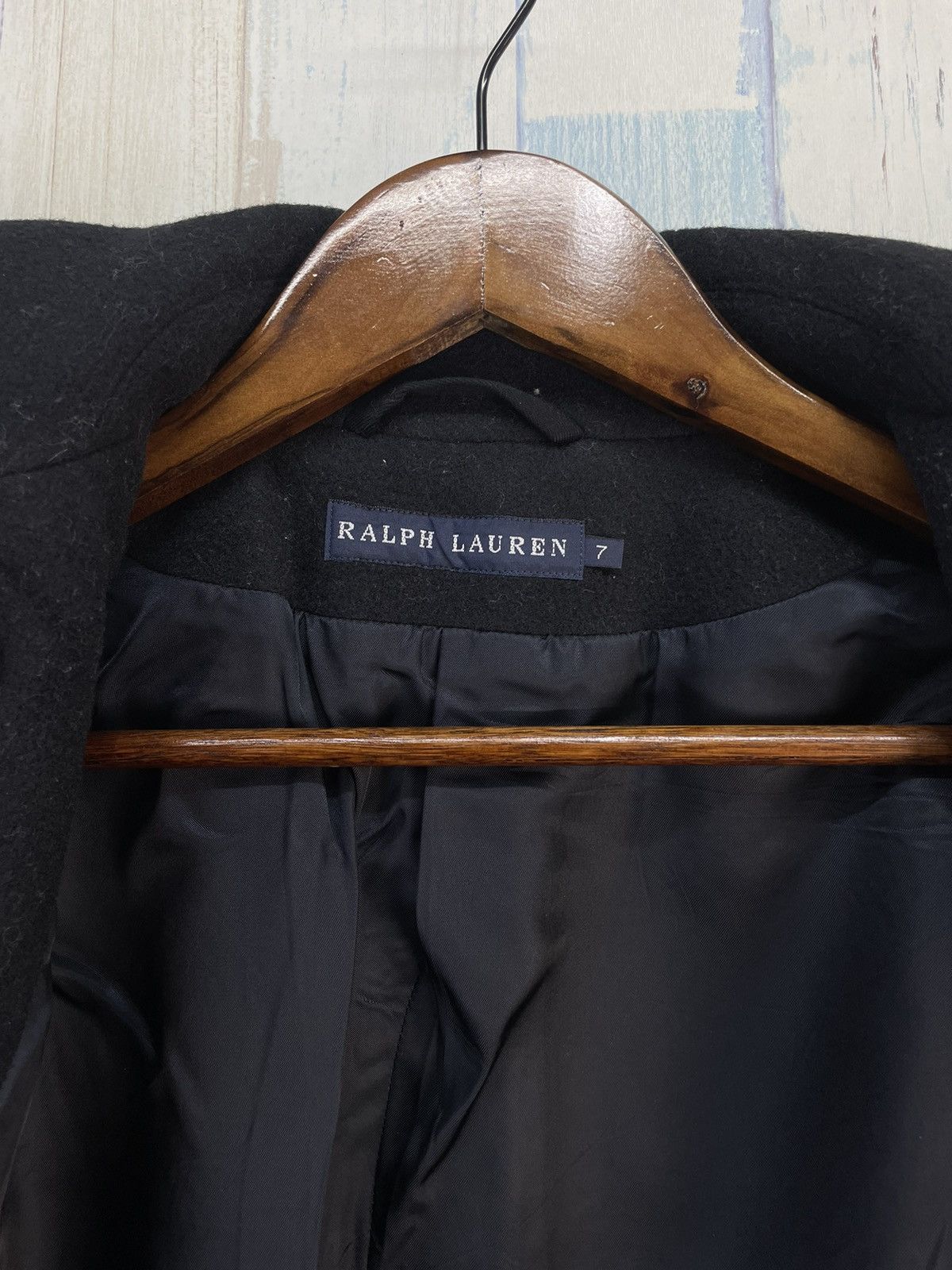 Ralph Lauren Vintage Ralph Laurent Double Breast Wool Jacket Full Button Size US XS / EU 42 / 0 - 3 Thumbnail