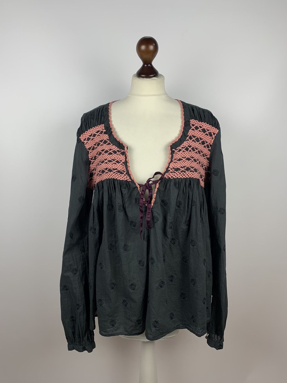 Odd Molly Vintage Y2K Odd Molly Blouse Top Long Sleeve Ladies Size 4 Size S / US 4 / IT 40 - 1 Thumbnail