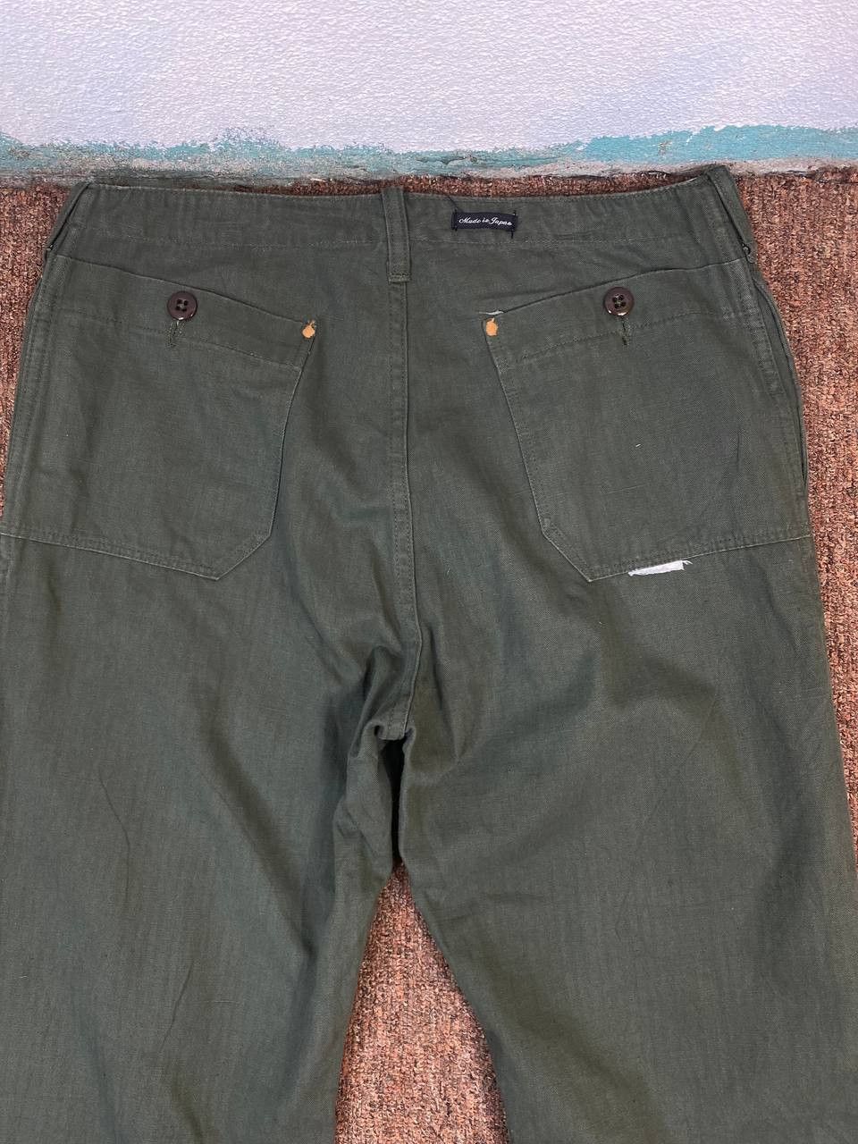 Sunny Sports vintage sunny sports boatsail cloth herringbone twill pants Size US 32 / EU 48 - 3 Thumbnail