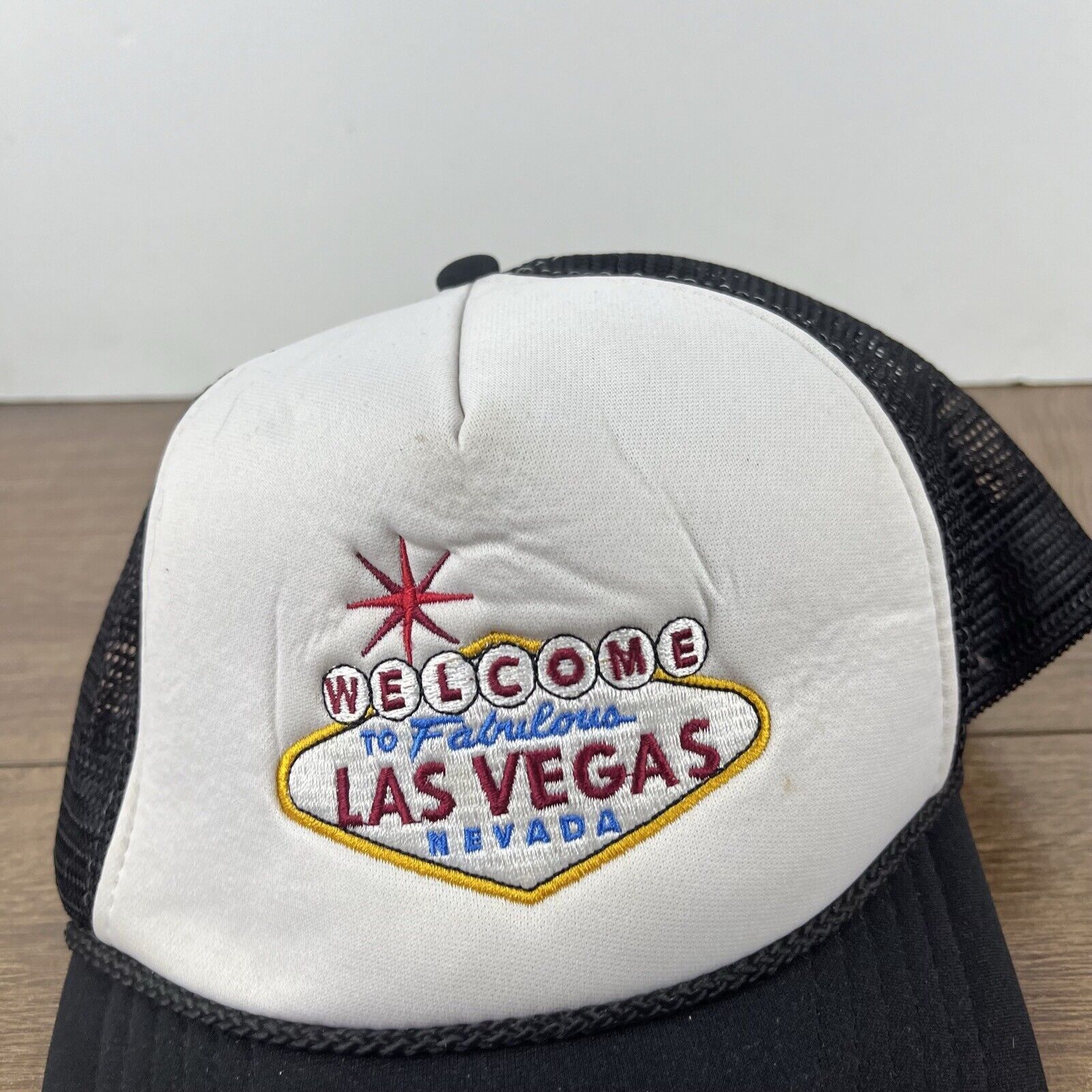 Other Las Vegas Hat Welcome Adjustable Hat White Adjustable Hat Wh Size ONE SIZE - 7 Thumbnail