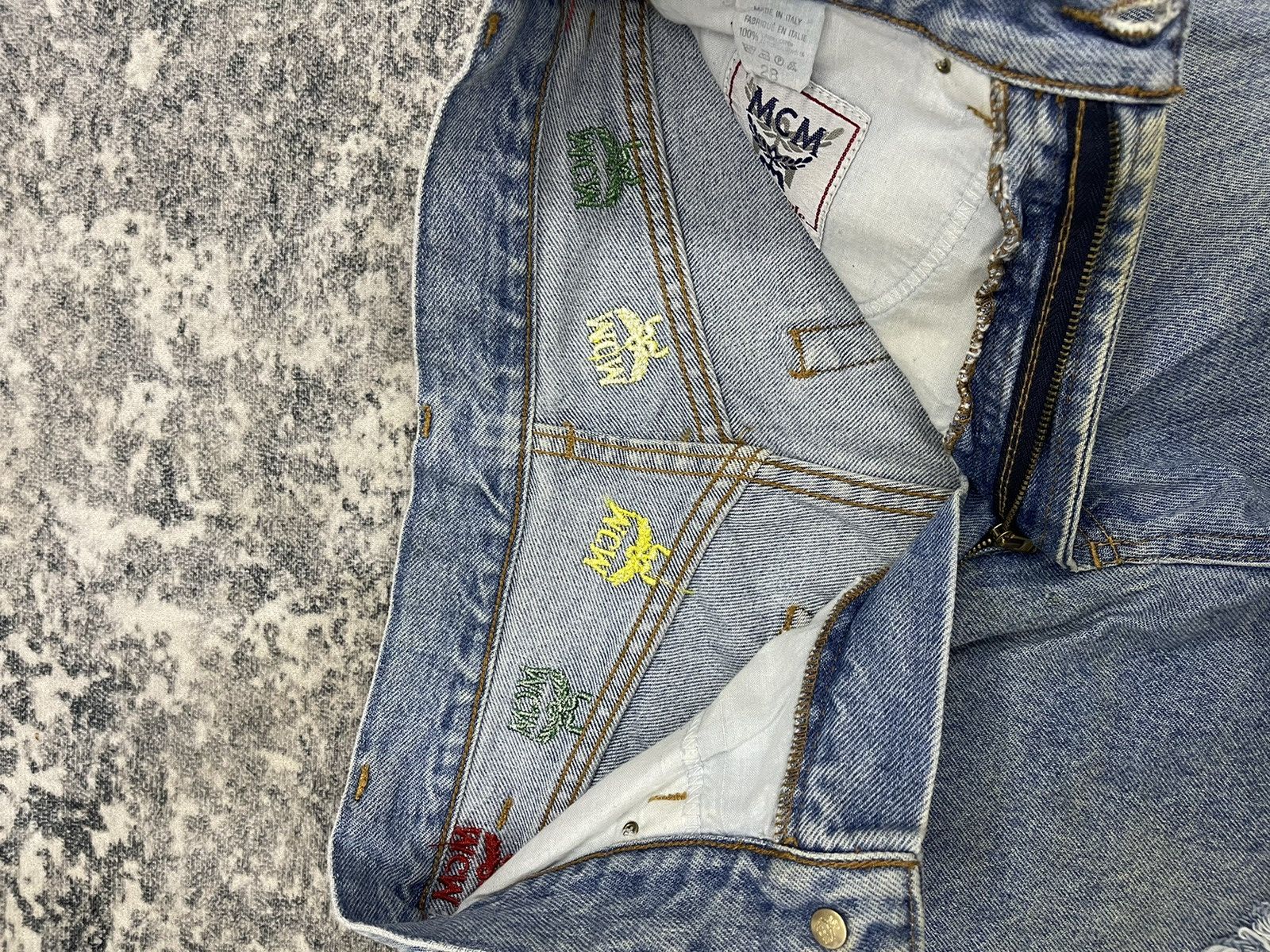 Jean × MCM MCM Distressed Denim Size US 28 / EU 44 - 8 Thumbnail