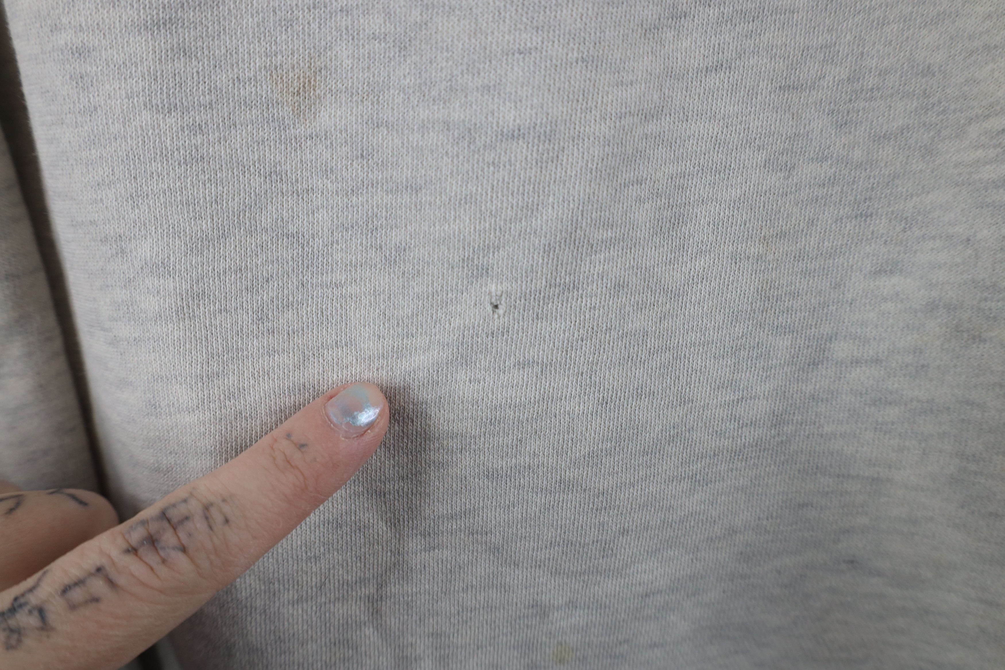 Abercrombie & Fitch Vintage 90s Abercrombie & Fitch Blank Henley Sweatshirt Gray Size US M / EU 48-50 / 2 - 5 Thumbnail