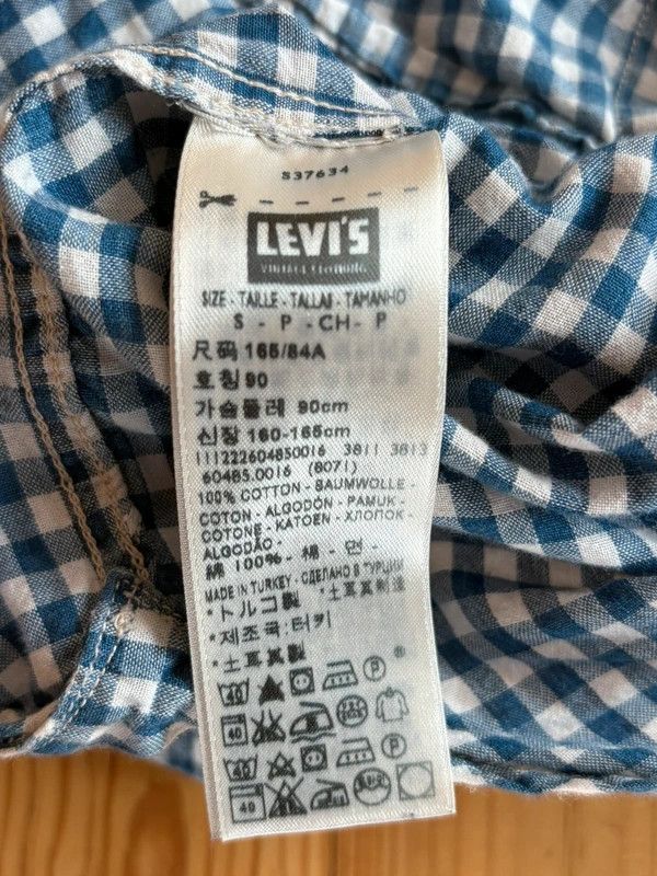 Levi's Vintage Clothing LVC 1920s Sunset checked shirt small Size US S / EU 44-46 / 1 - 7 Thumbnail