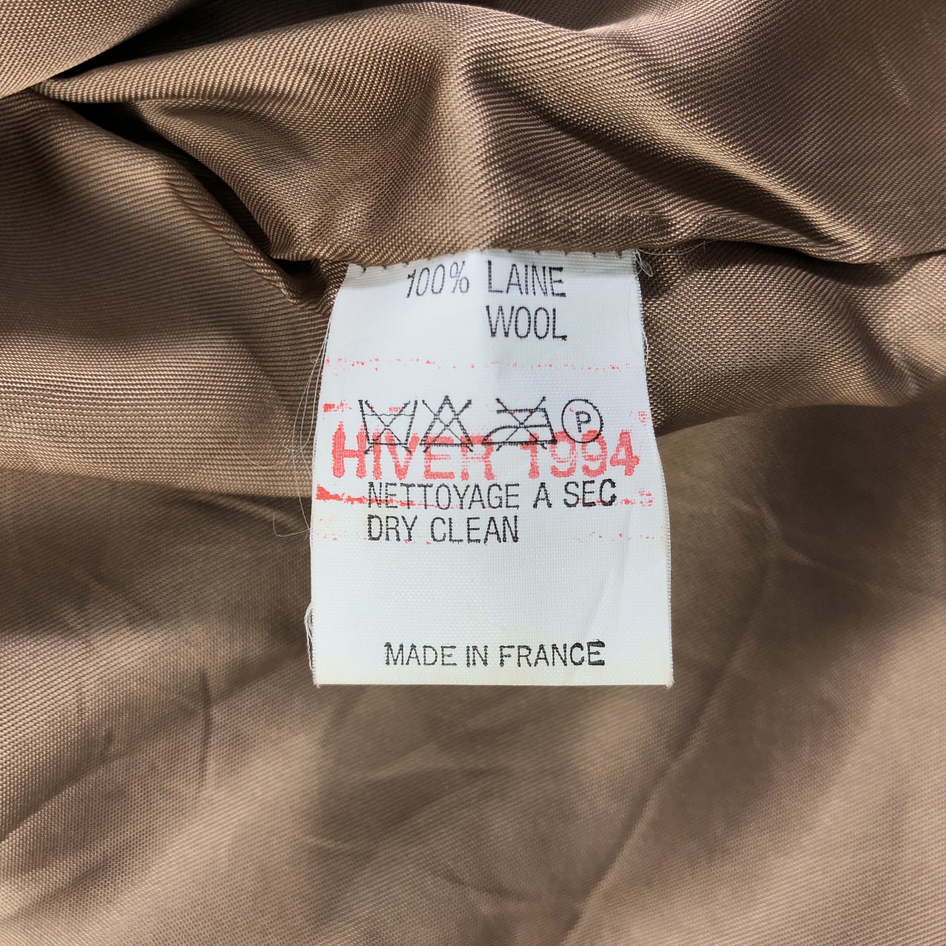 A.P.C. Vintage 90s APC Wool Peacoat Jacket JC267 Size S / US 4 / IT 40 - 8 Thumbnail