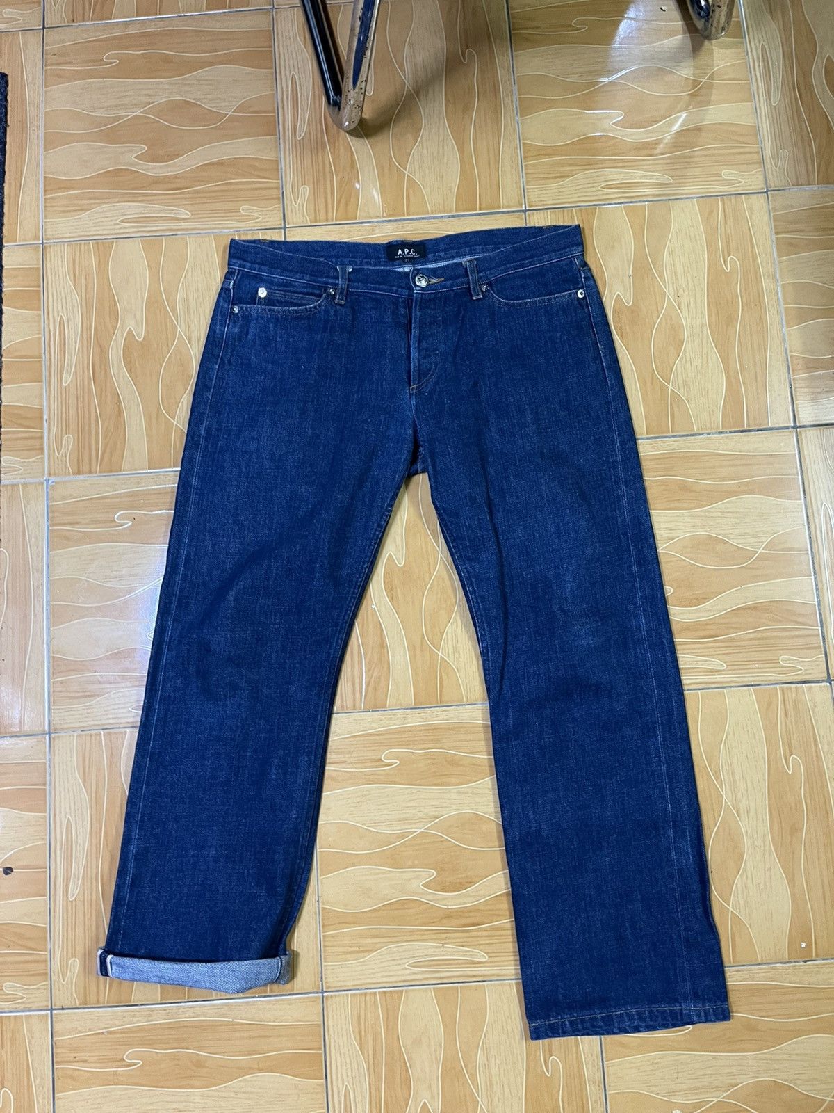 A.P.C. A.p.c Low Rise Selvedge Denim Made in Japan Size US 34 / EU 50 - 1 Thumbnail