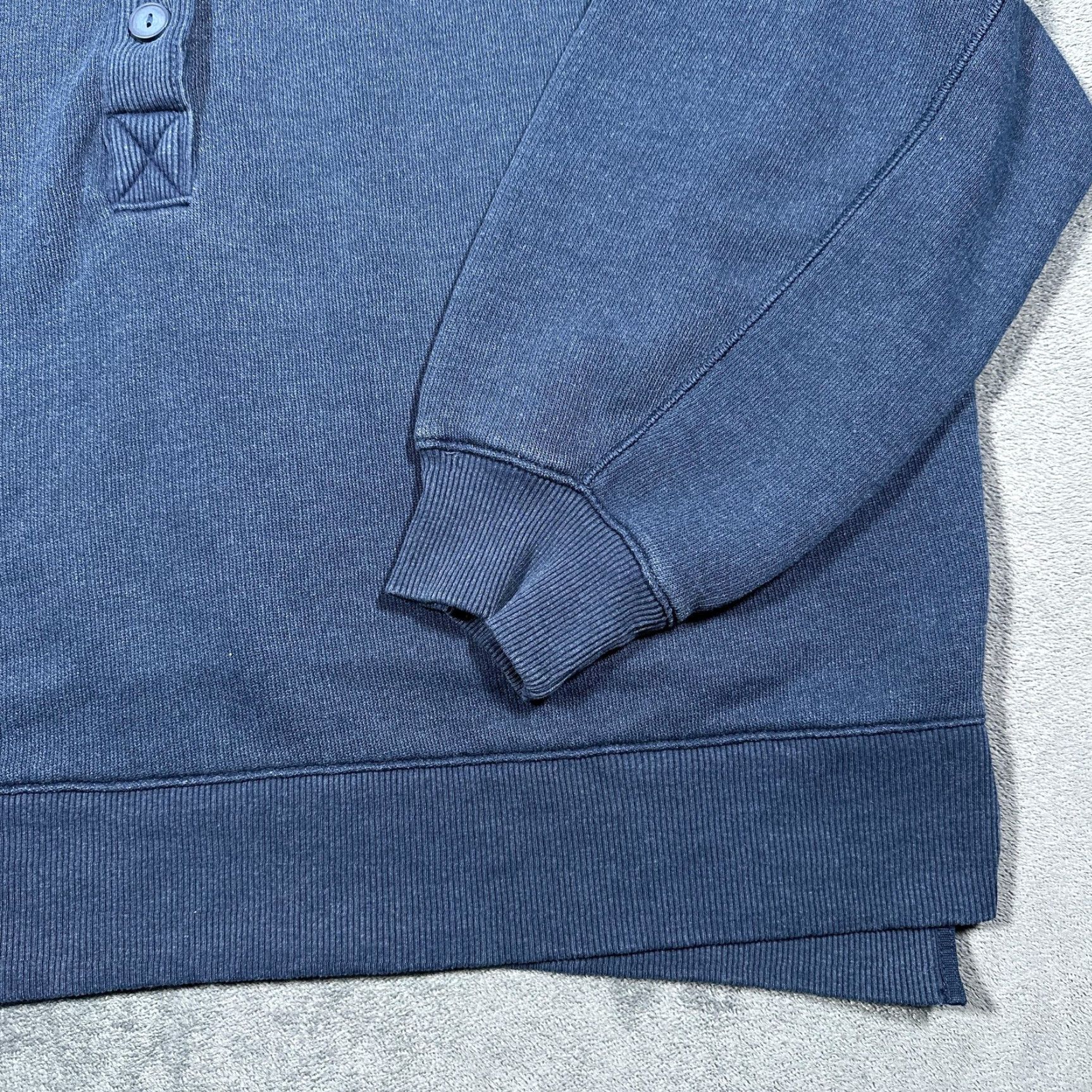 American Eagle Outfitters American Eagle Pullover Sweater Mens Medium Blue NWT Seriously Lived-In Collar Size US M / EU 48-50 / 2 - 3 Thumbnail