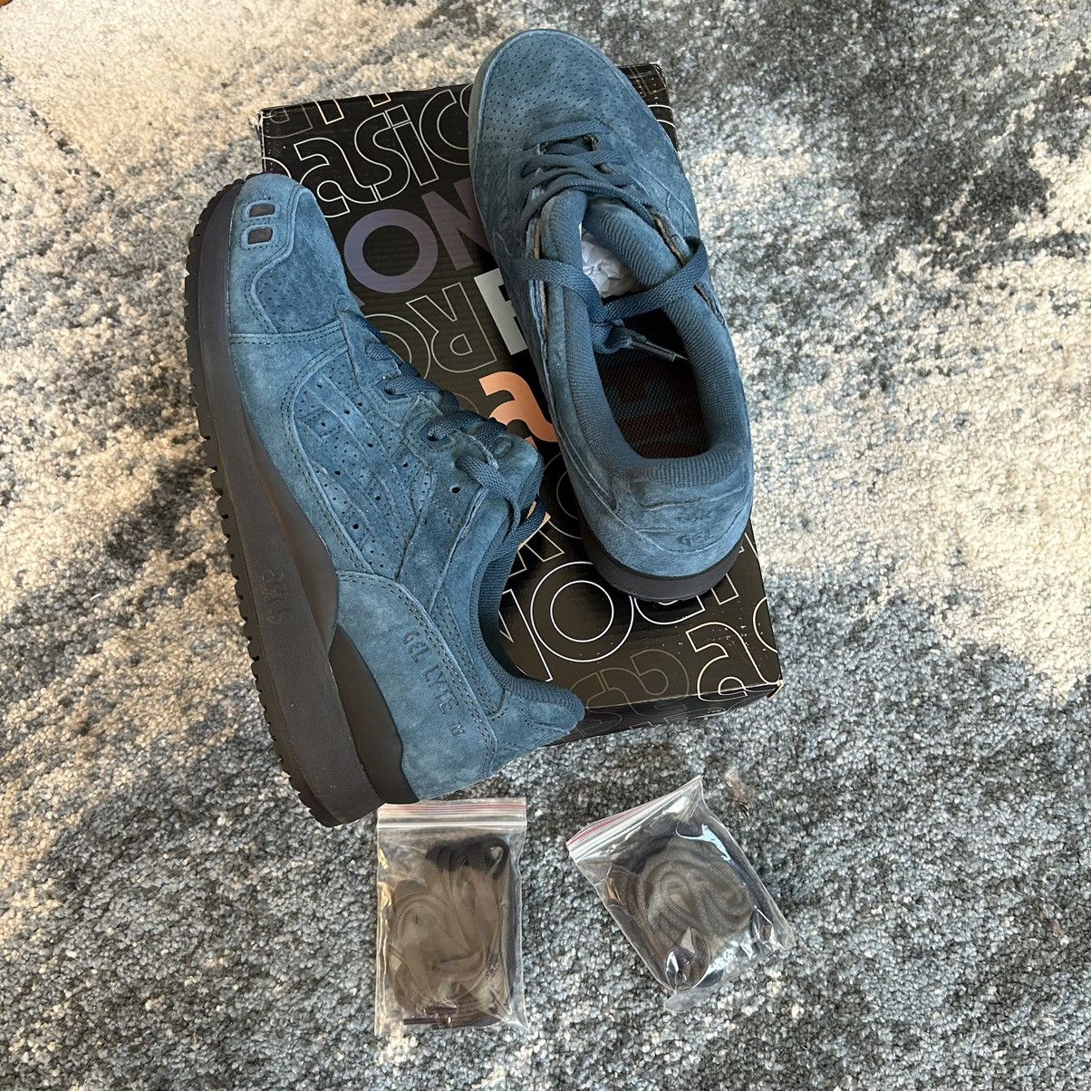 Asics × Kith × Ronnie Fieg 1201A224-300 FW20 KXTH GEL LYTE iii “THE PALETTE” ANCHOR Size US 8.5 / EU 41-42 - 13 Thumbnail