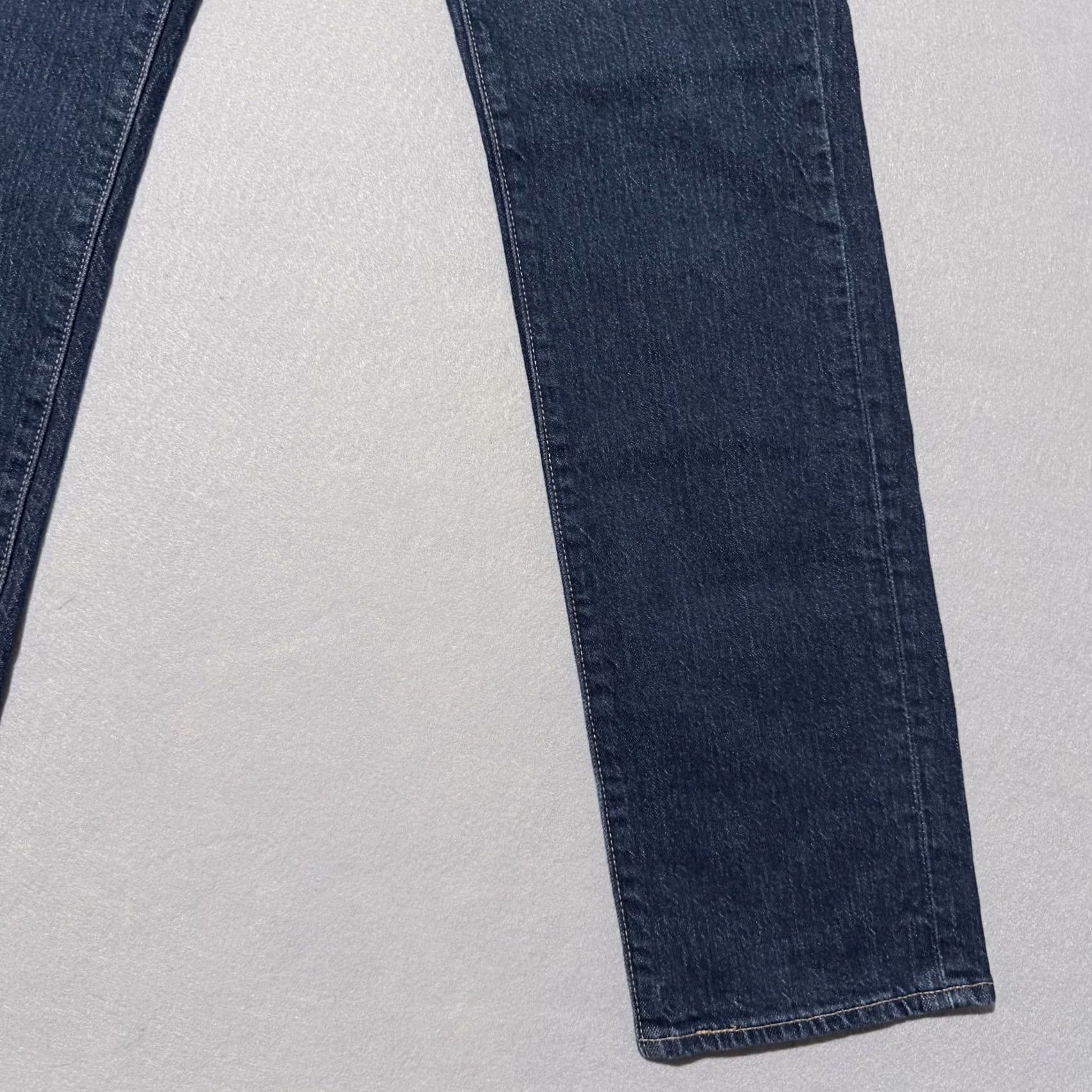 Levi's VINTAGE Levi'S Jeans Mens 32 Blue Premium Dark Wash Denim Pockets Slim Straight Fit Y2K 32X32 Size US 32 / EU 48 - 7 Thumbnail