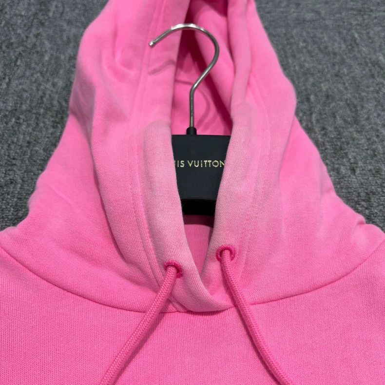 Balenciaga Balenciaga Embroidered Letter Pink Hoodie-2506 Size US S / EU 44-46 / 1 - 2 Thumbnail