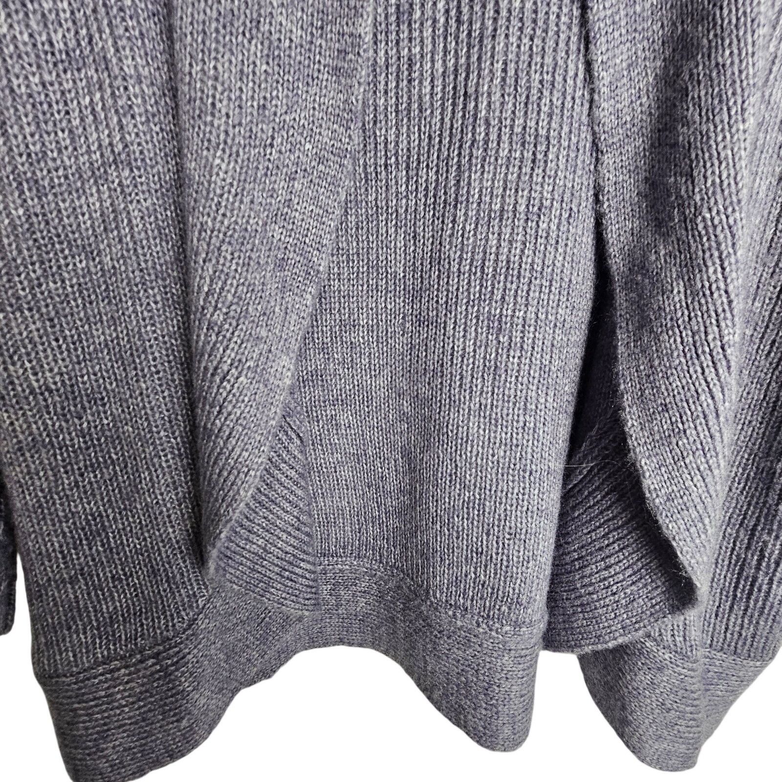 Chicos Chicos Womens Wool Mohair Cardigan Sweater Cable Knit 3 XL Size XL / US 12-14 / IT 48-50 - 3 Thumbnail