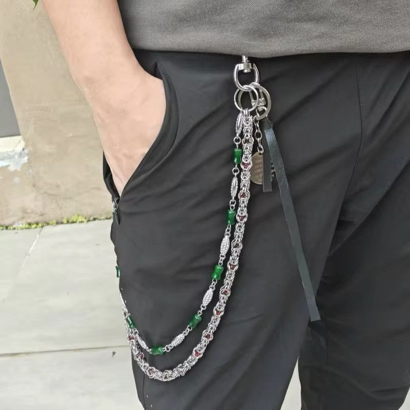 Designer Multilayer Keel Clamp Beads Waist Chain Size ONE SIZE - 2 Thumbnail