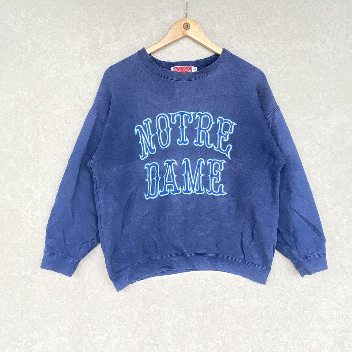 Other Vintage Charal Floral Big Printed Crewneck Sweatshirt Blue Size US M / EU 48-50 / 2 - 1 Thumbnail
