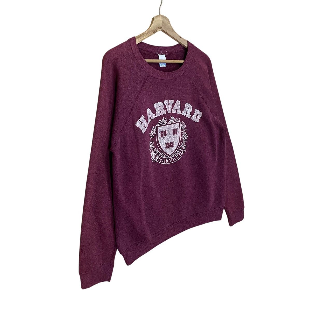 Vintage Vintage 80s University Of Harvard Crewneck Sweatshirt Size US M / EU 48-50 / 2 - 2 Thumbnail
