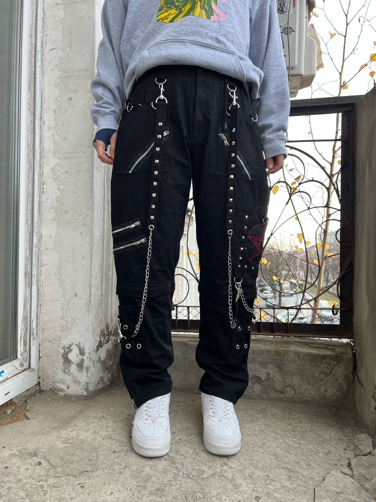 Tripp NYC × Vintage Tripp NYC style Pants Jeans Size L Jnco Daang Goodman Goth Size US 34 / EU 50 - 7 Thumbnail