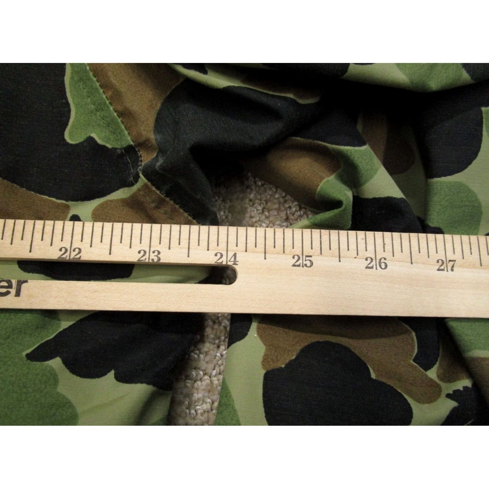 Skin Vintage Columbia Jacket Men Large Green Frog Skin Camo Gore Tex Hunting 70s USA Size US L / EU 52-54 / 3 - 6 Thumbnail