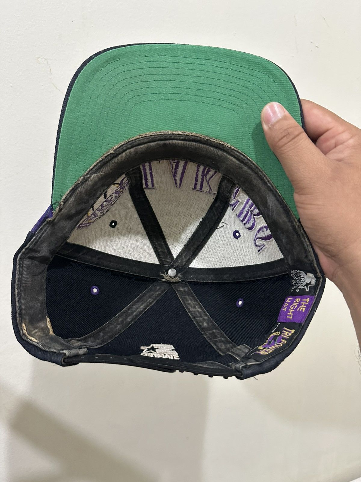 NBA × Starter 90’s Lakers Starter Snapback Size ONE SIZE - 5 Thumbnail