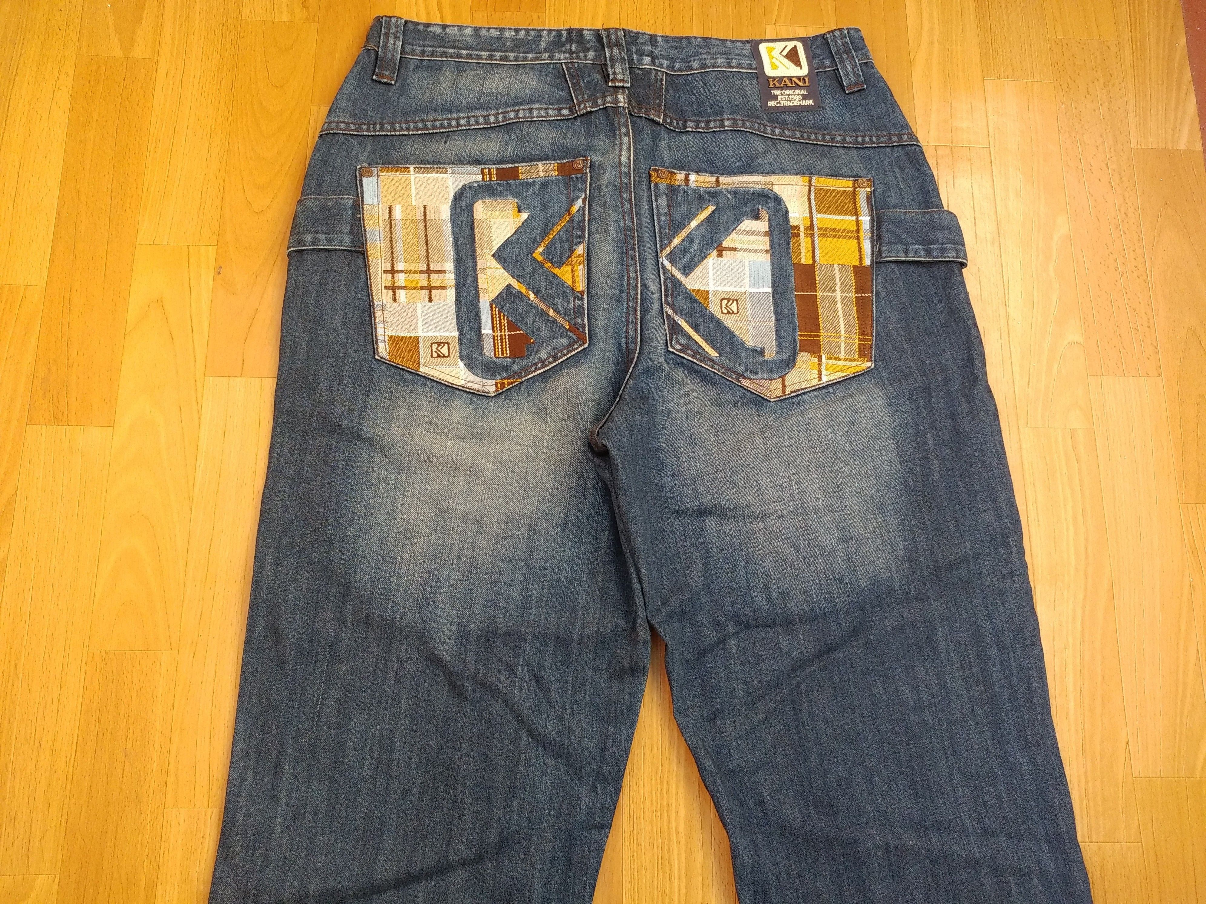 Karl Kani KARL KANI jeans, baggy, vintage Kani jeans, 90s hip hop W 34 Size US 34 / EU 50 - 2 Thumbnail