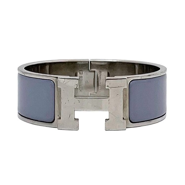 Hermes HERMES Bracelet Silver Metal Size ONE SIZE - 1 Thumbnail