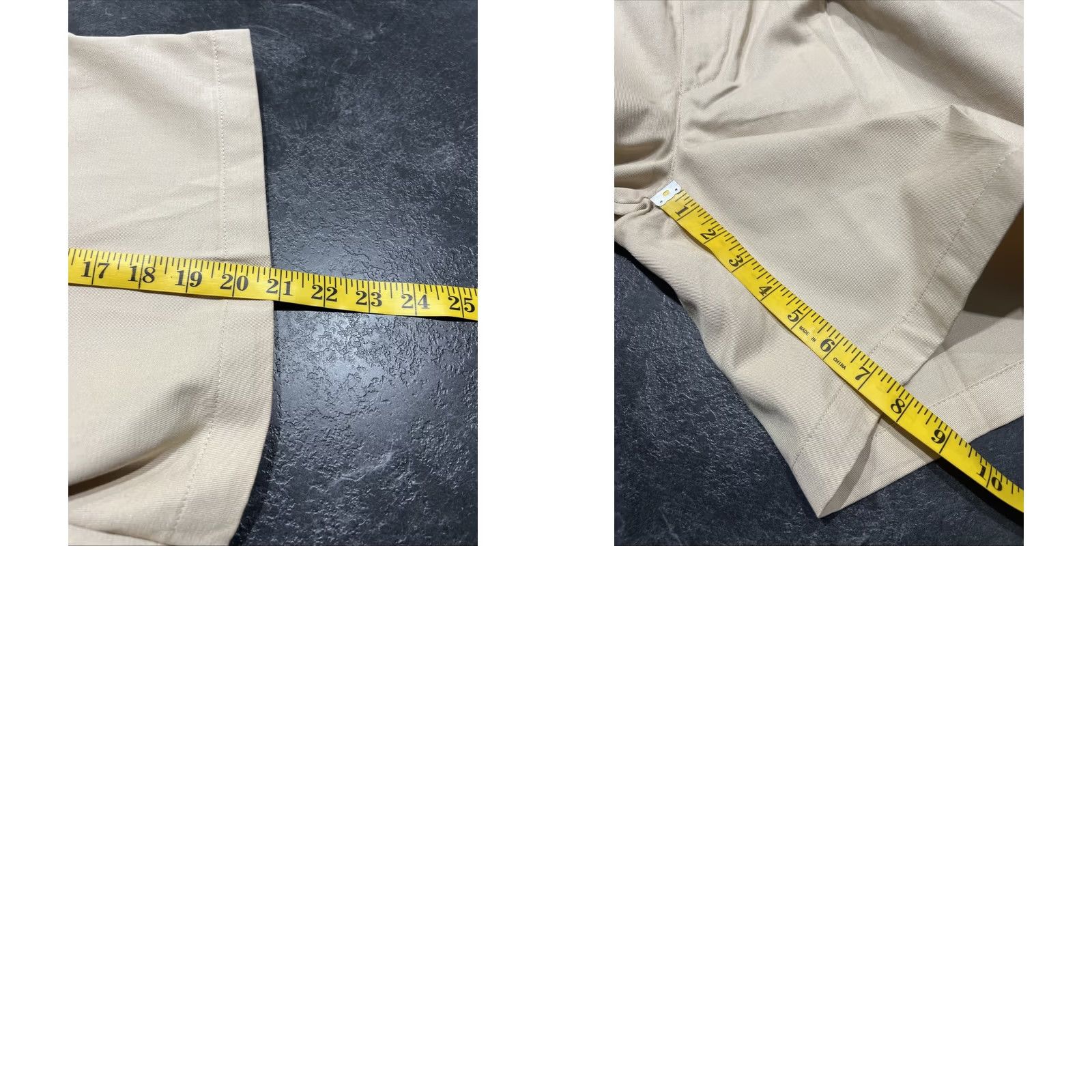 Savane Savane Mens Bermuda Shorts Khaki 36 Hiking Pockets 100% Cotton Relaxed Regular Size Khaki Summers Men Size US 36 / EU 52 - 9 Thumbnail